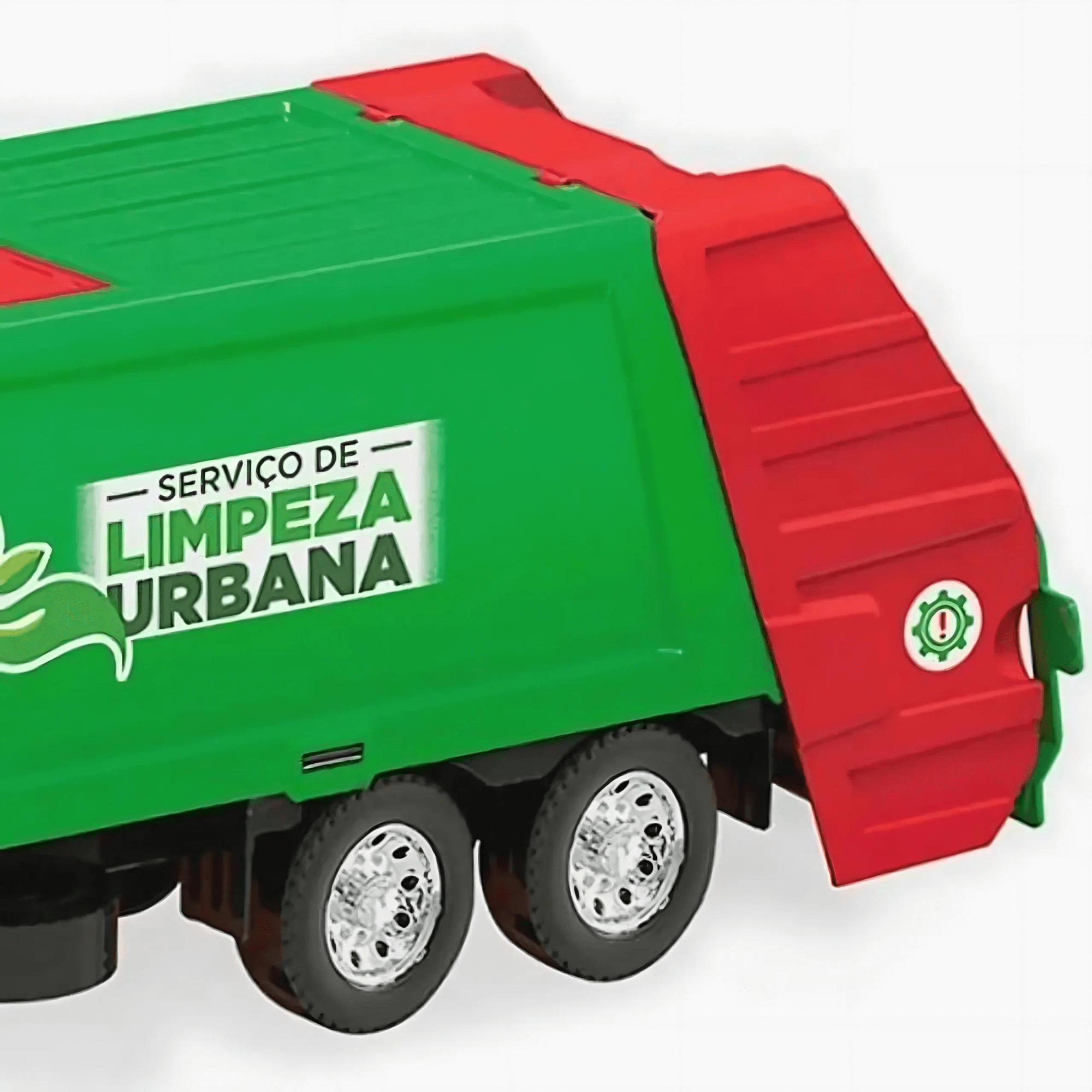 Caminhão de Brinquedo Infantil Cor Sortida Coletor de Lixo Iveto Tector Usual Brinquedos - 342