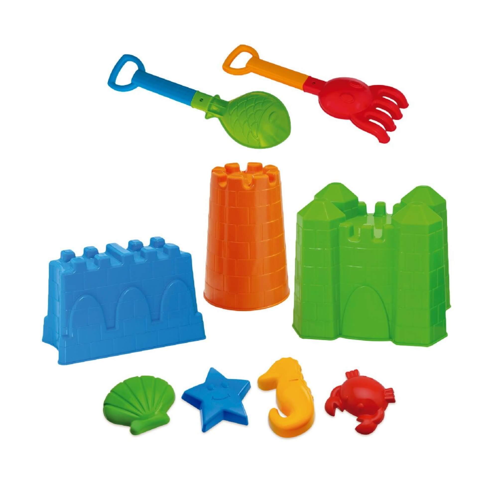 Brinquedo Infantil Castelo Completo Beach Play Sortido e Unitário Usual Brinquedos - 423