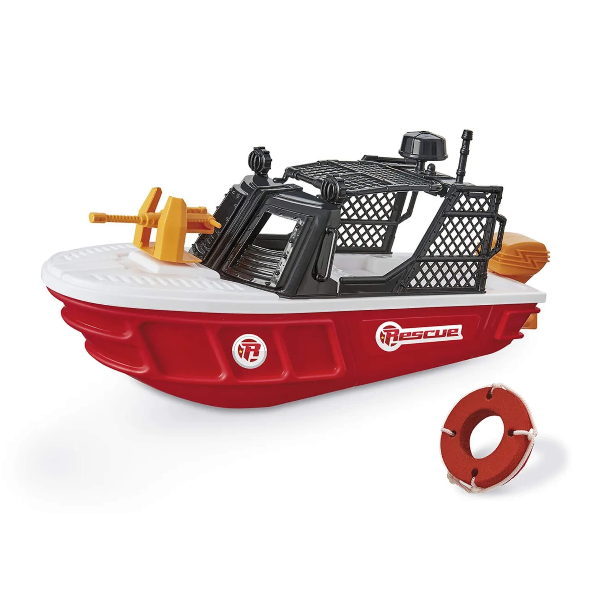Brinquedo Infantil Barco de Resgate Rescue Sortido e Unitário Team Usual Brinquedos - 470