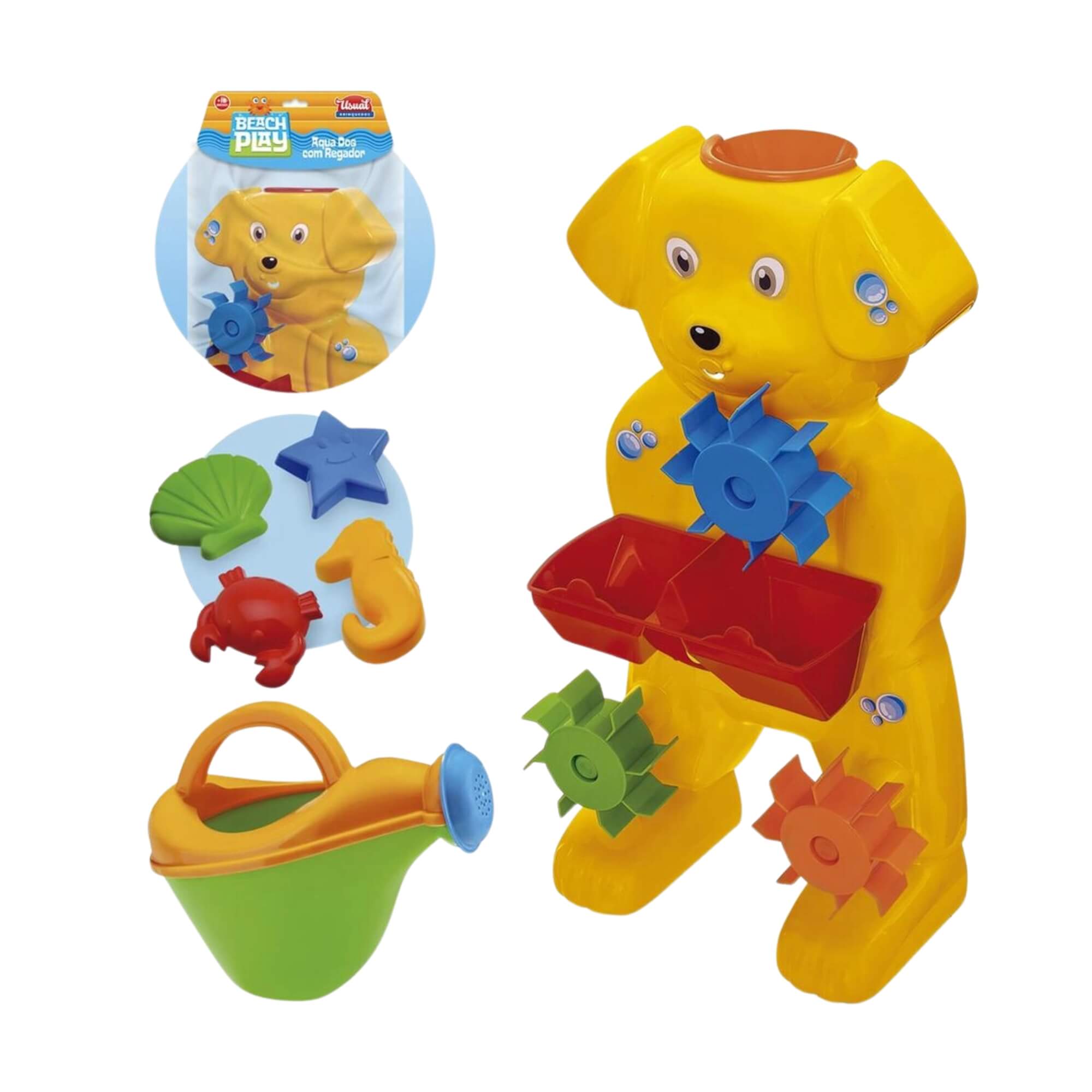 Brinquedo Infantil Aqua Dog com Regador Usual Brinquedos - 499