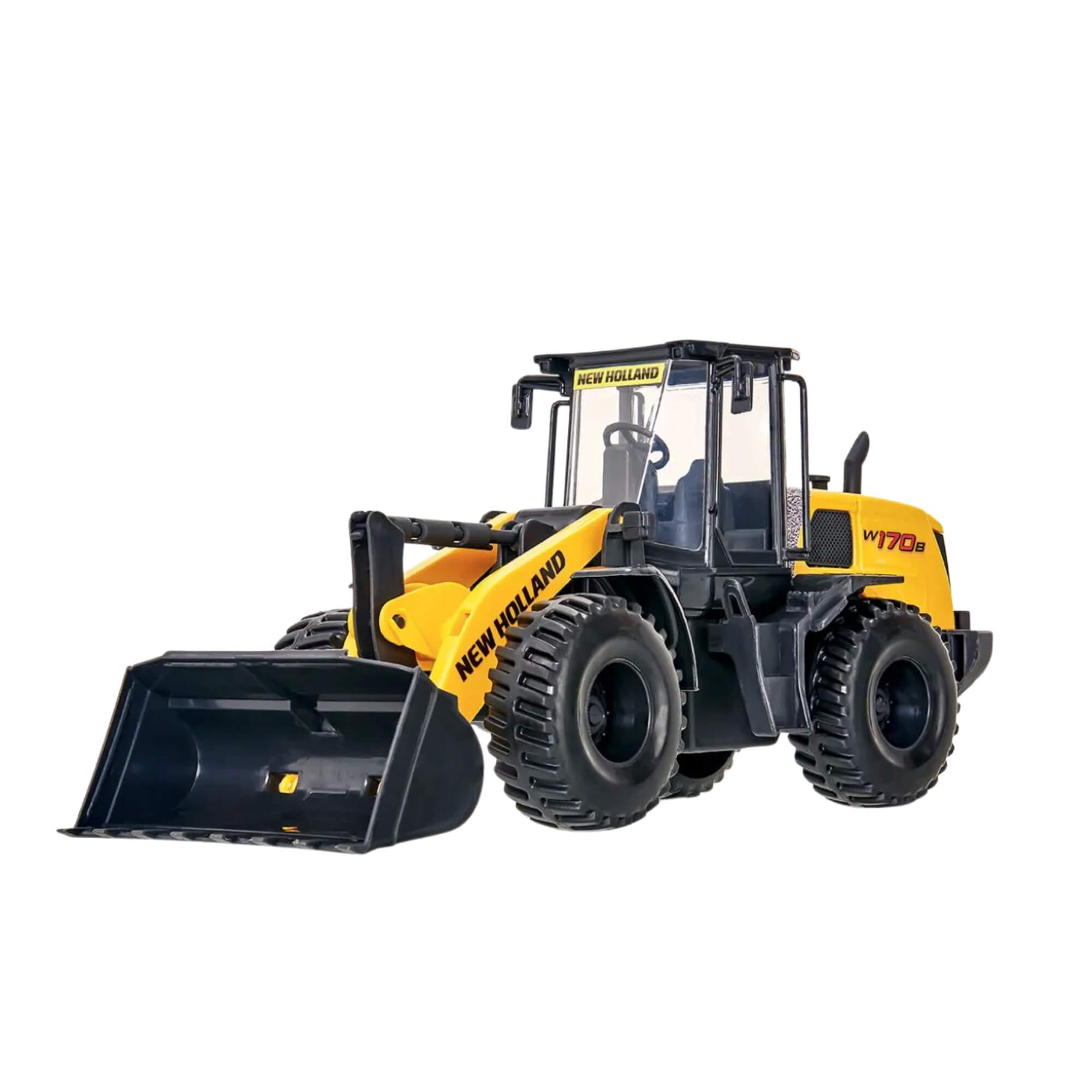 Brinquedo Infantil Pá Carregadeira Trator de Miniatura New Holland Usual Brinquedos - 579
