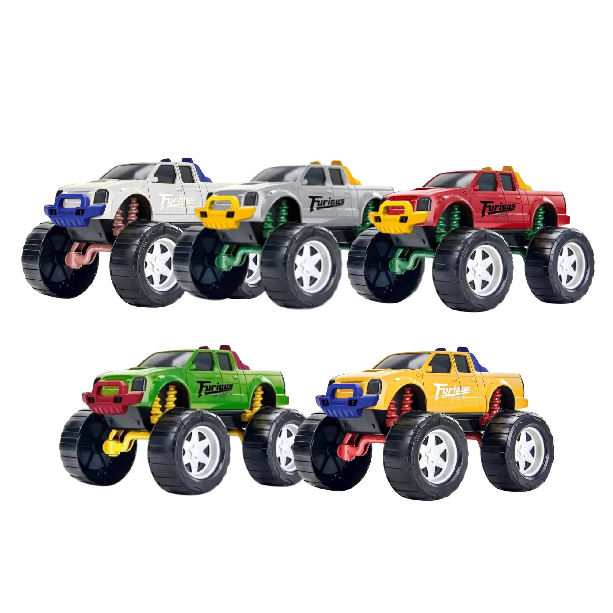Brinquedo Infantil Carrinho Pick Up Furious Sortido e Unitário Usual Brinquedos - 644