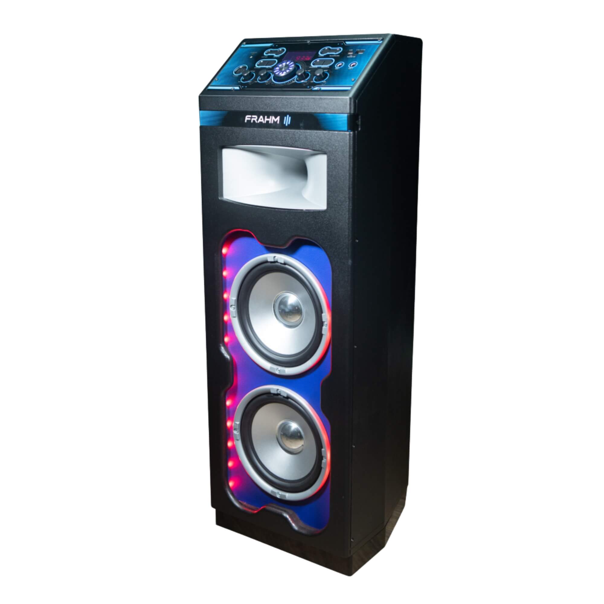 Torre Multiuso Effect 1000 Battery 1000W RMS Alto-falantes 2×8″ Frahm - 32162