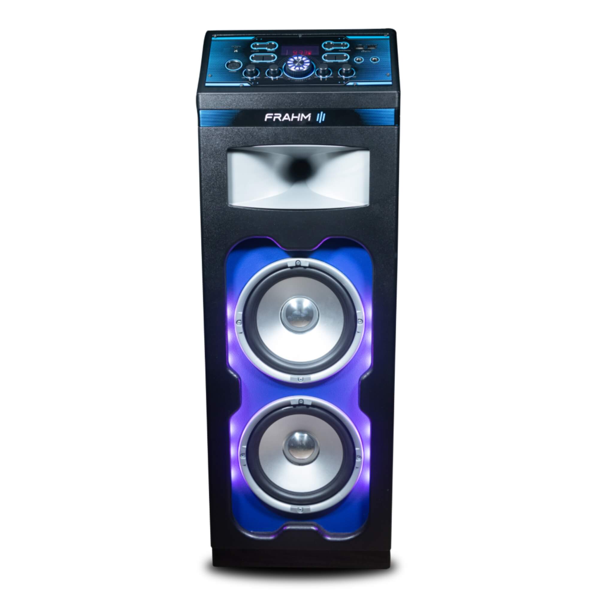 Torre Multiuso Effect 1000 Battery 1000W RMS Alto-falantes 2×8″ Frahm - 32162