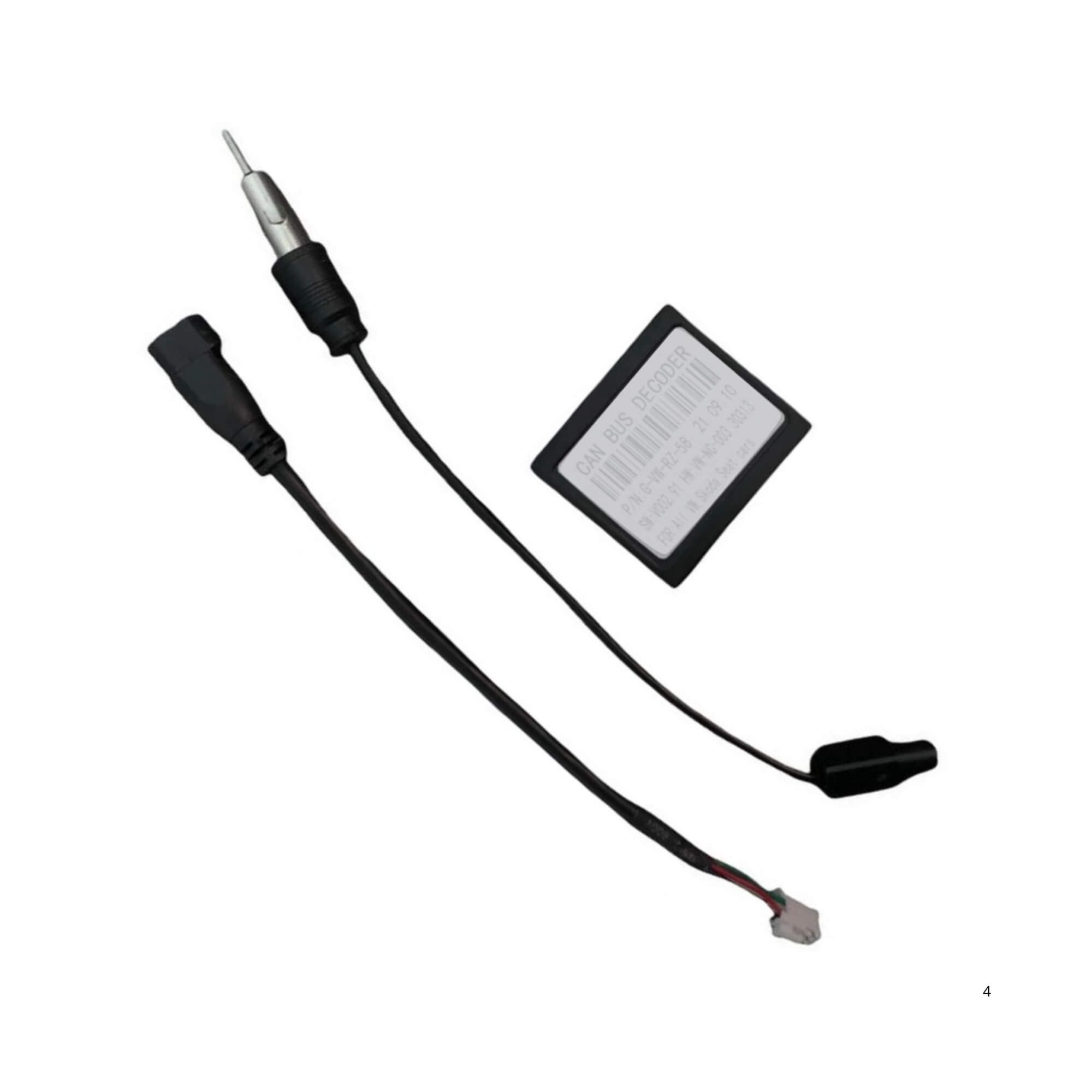 Chicote CANBUS Dedicado Polo Virtus T-Cross Sistema  Uppertech - 4153