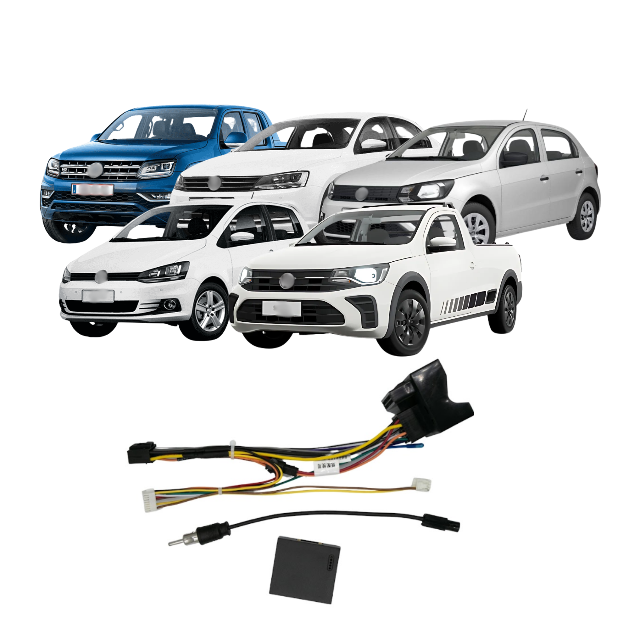 Chicote Can Automotivo VW Novo Fox Jetta Amarok Goll Saveiro Uppertech 2021 / 2022 - 4538