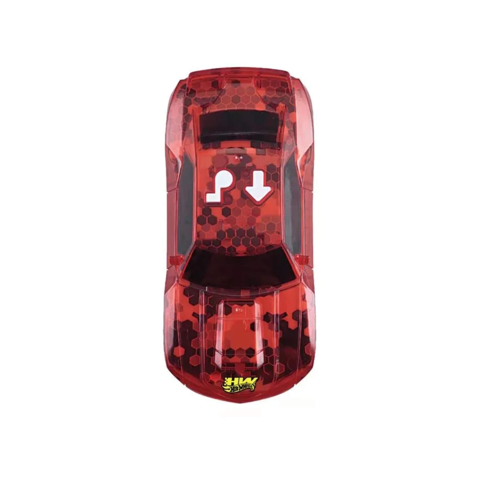 Brinquedo Infantil Carrinho Hot Wheels Furious Vermelho com Luz e Som Multikids - BR1825