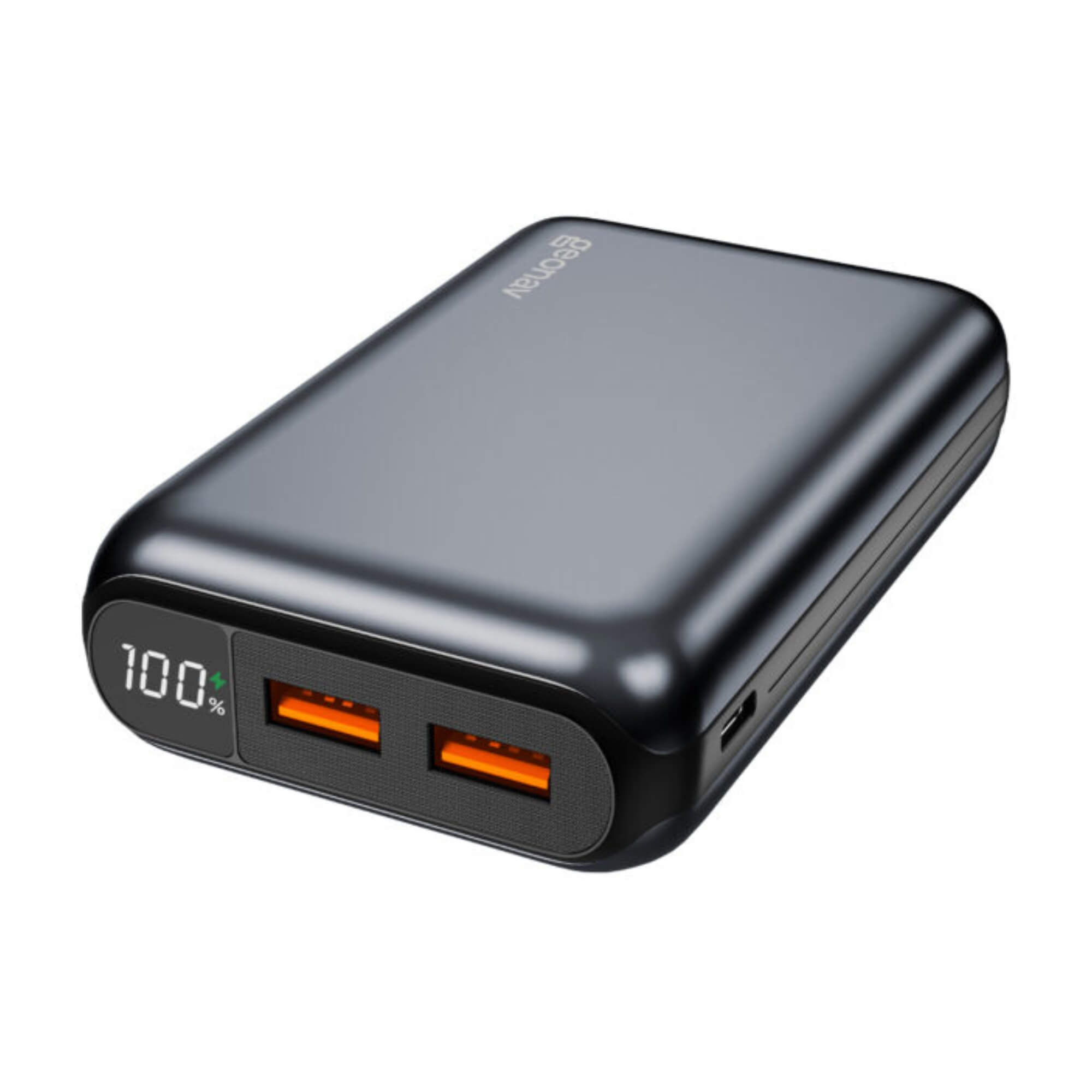 Power Bank Carregador Portátil 20.000 mAh 20W Cinza Espacial Geonav - PB20K20WSG