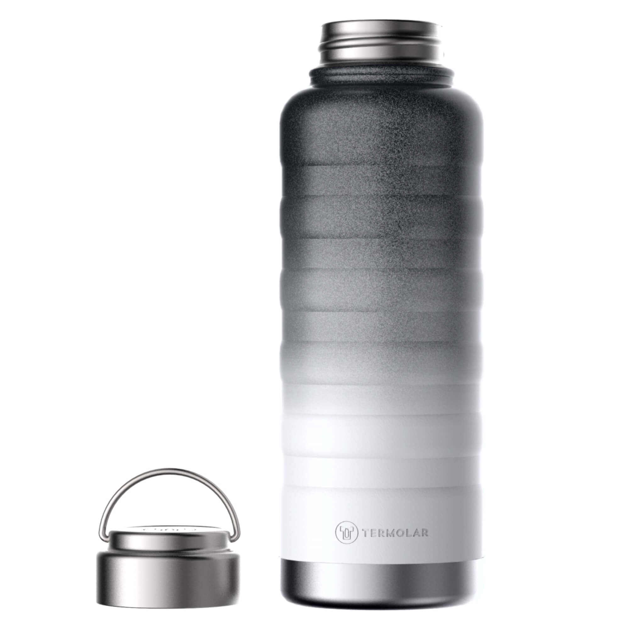 Garrafa Moove Preto Degradê 940ml Termolar - 57587