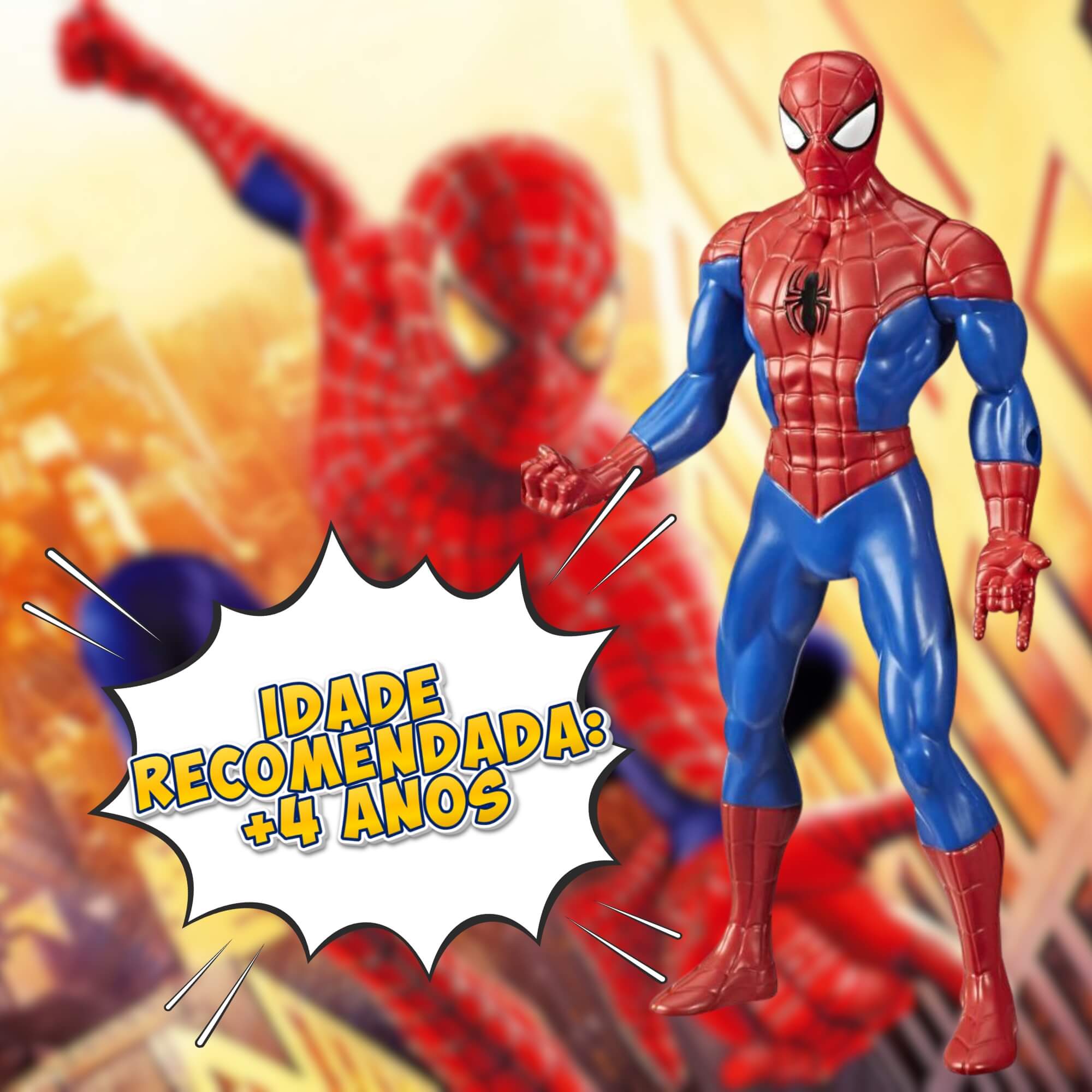 Boneco Marvel Avengers Homem Aranha Olympus 24cm Hasbro - 15220