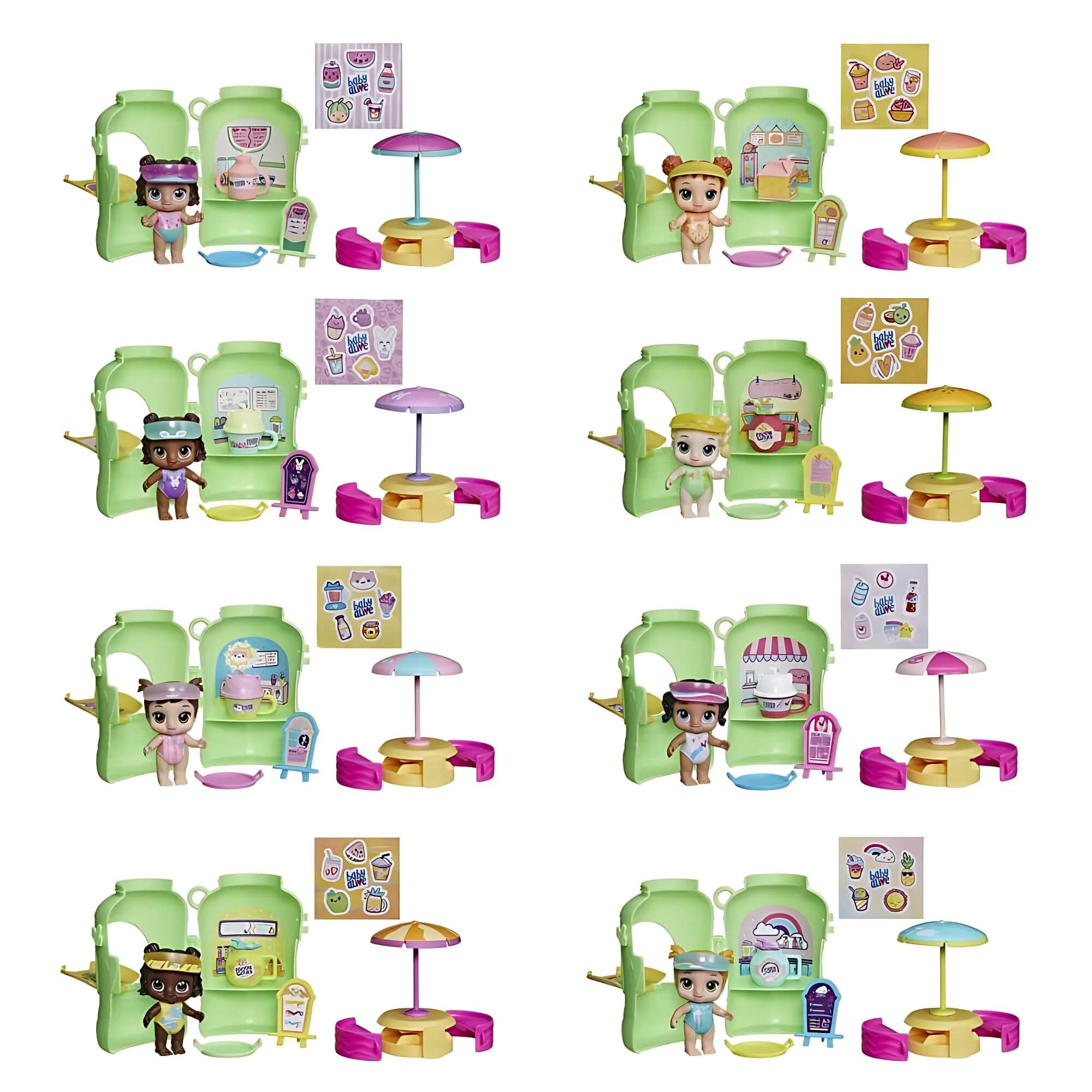 Boneca Baby Alive 7cm Foodie Cuties Garrafa 1 Unidade Sortida Hasbro F6970 - 17545