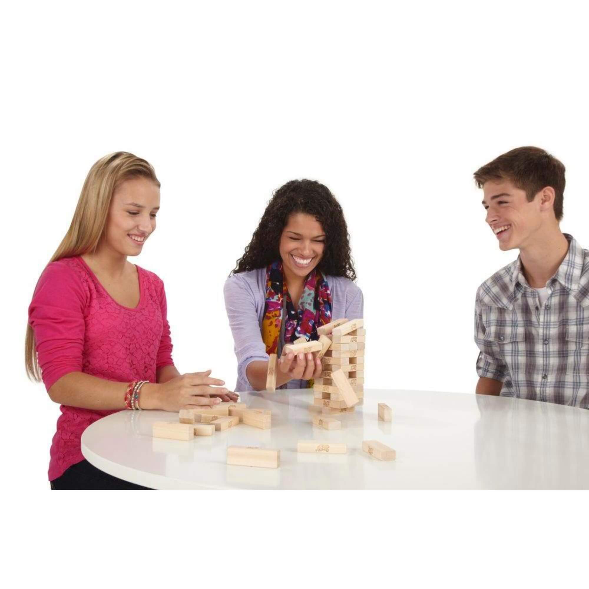 Jogo Jenga Clássico - Jogo de Torre para 1 ou mais Jogadores Hasbro - 8526