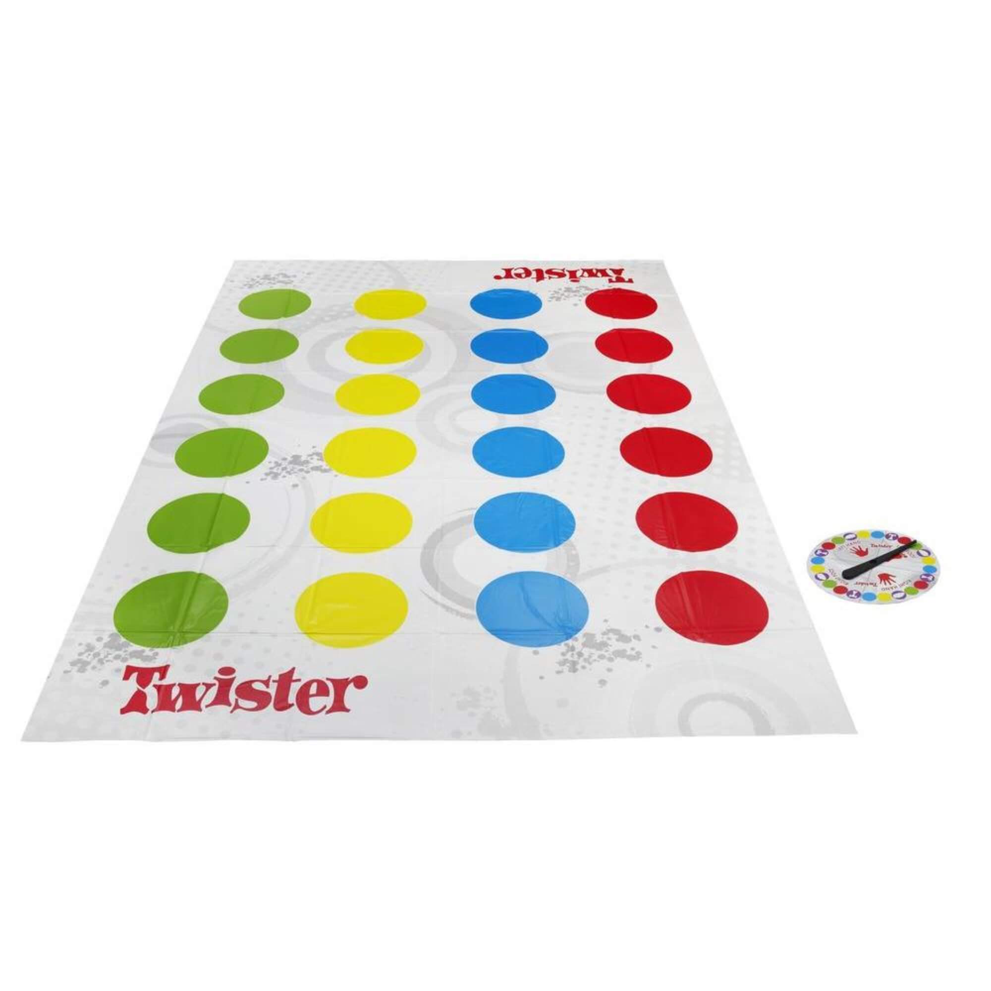 Jogo Twister com Tapete Clássico e Roleta com Seta Hasbro - 8516