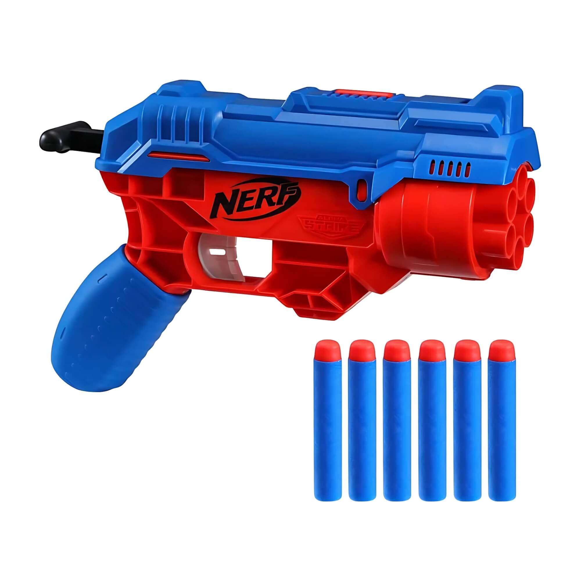 Brinquedo Infantil Nerf Alpha Lançador de Dardo Strike Boa RC 6 Hasbro - 16766