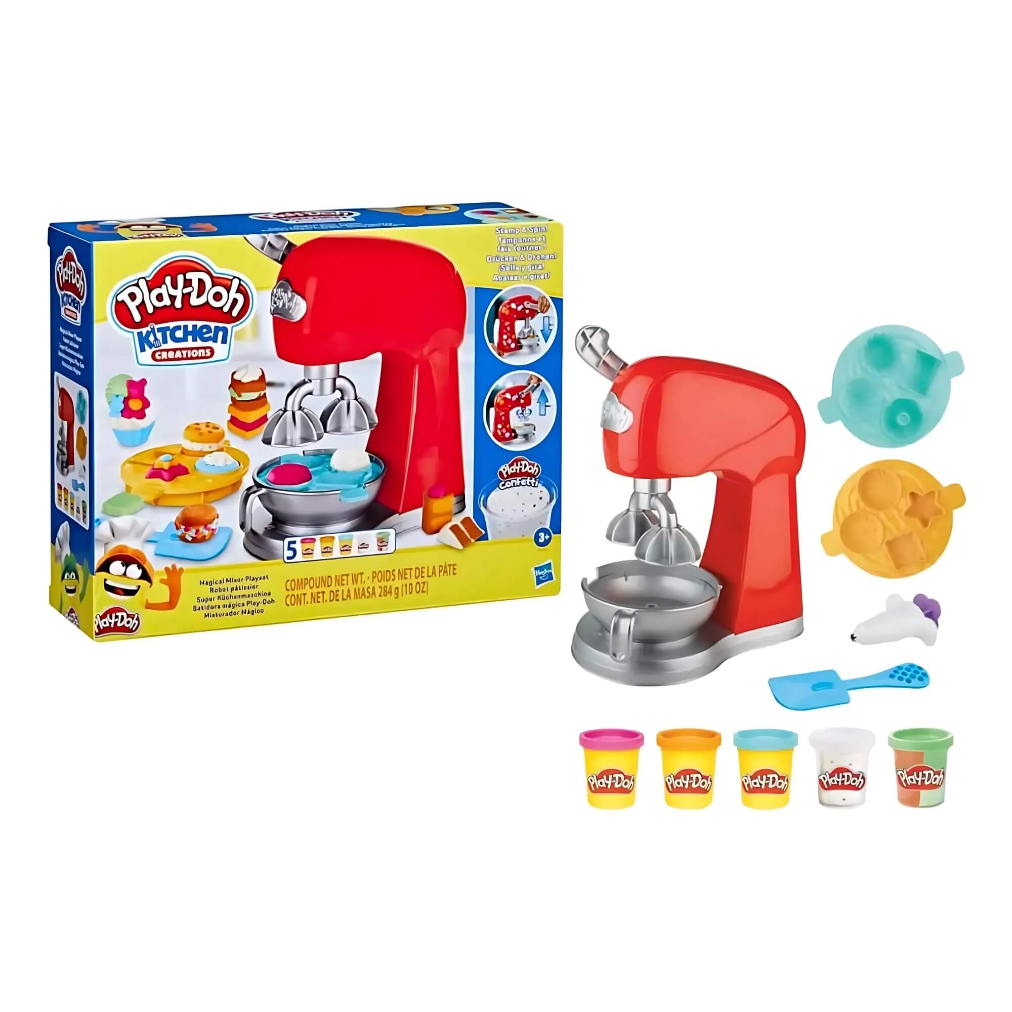 Brinquedo Infantil Massinha de Modelar Kitchen Mistura Mágica Play Doh Hasbro - 17543