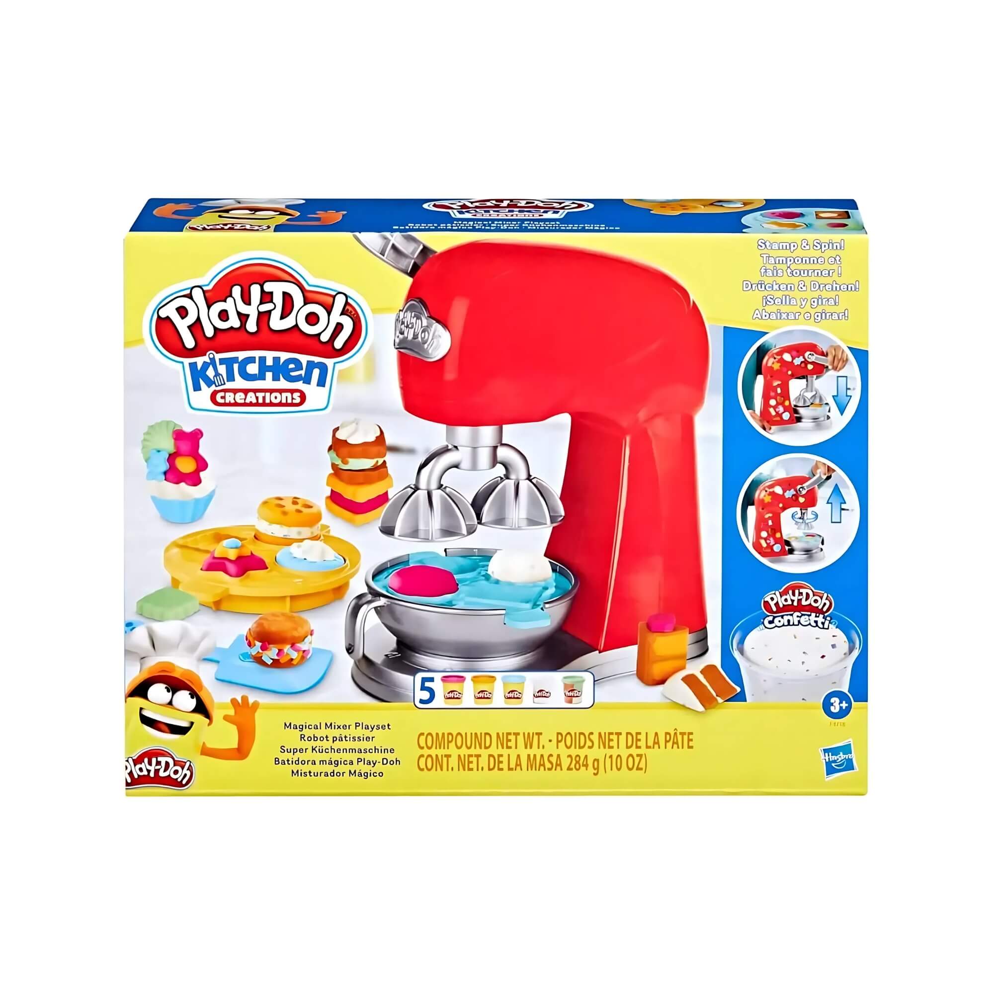 Brinquedo Infantil Massinha de Modelar Kitchen Mistura Mágica Play Doh Hasbro - 17543