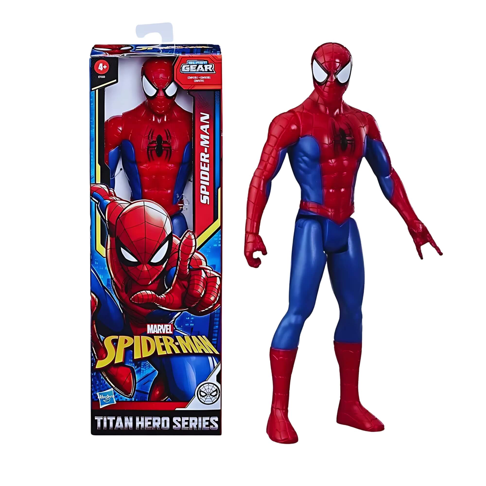 Boneco Homem Aranha 30cm Titan Hero Blast Gear Hasbro - 14974