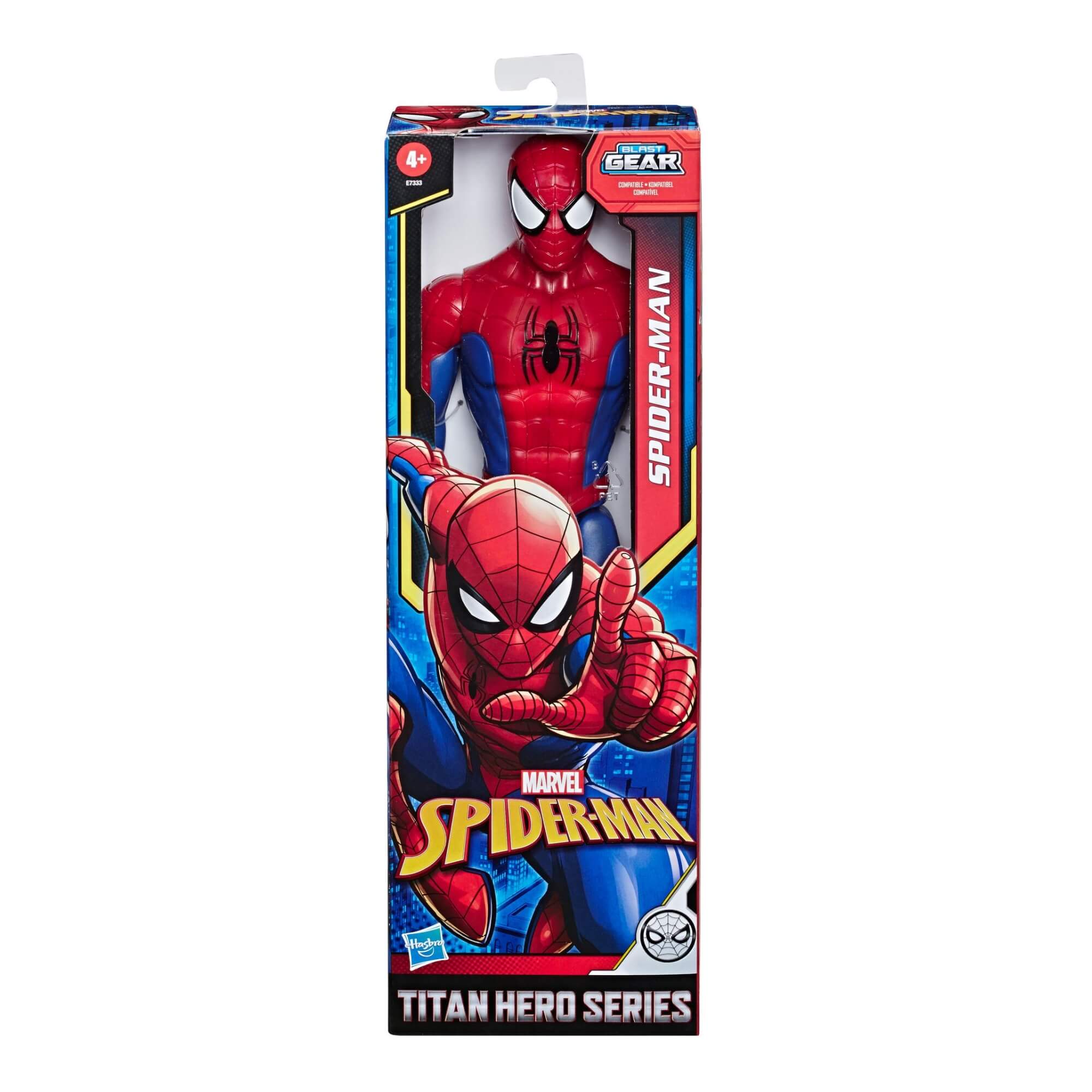 Boneco Homem Aranha 30cm Titan Hero Blast Gear Hasbro - 14974