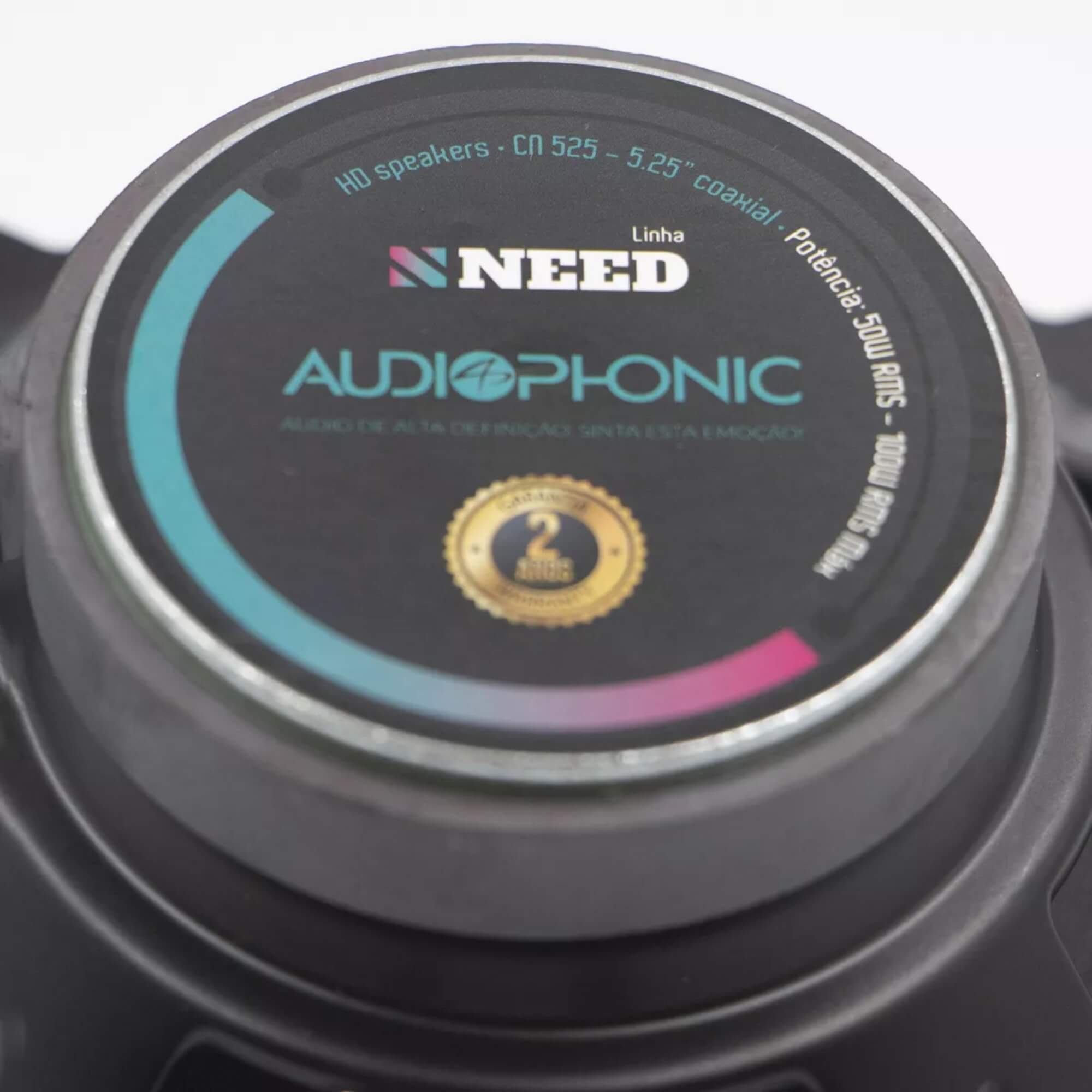 Kit Coaxial Need CN 525 5,25" Polegadas 100W Audiophonic - 00449