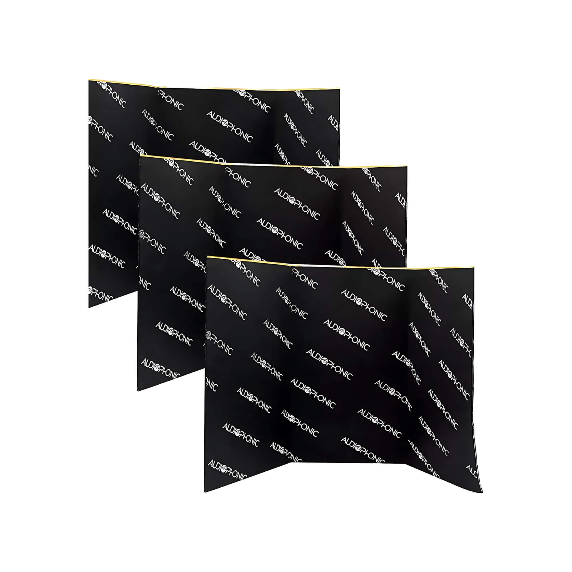 Manta Acústica 1.6MM 80x46 Butyl127 3MM 3 Folhas MAC 03 Audiophonic - 00454