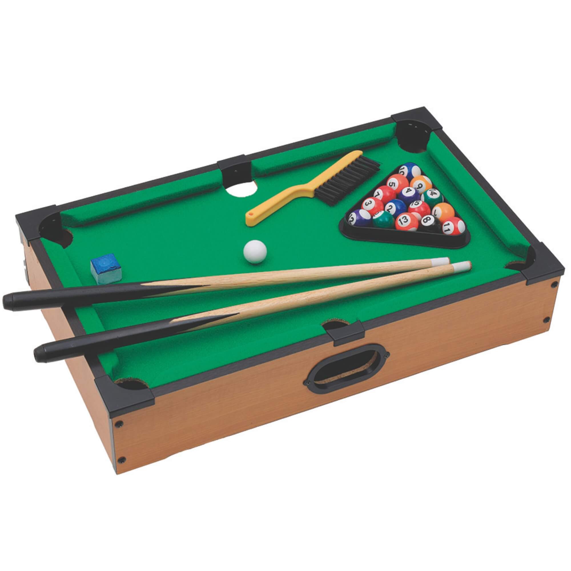 Jogo Mesa de Sinuca de Madeira 51cm Zippy Toys - 10347