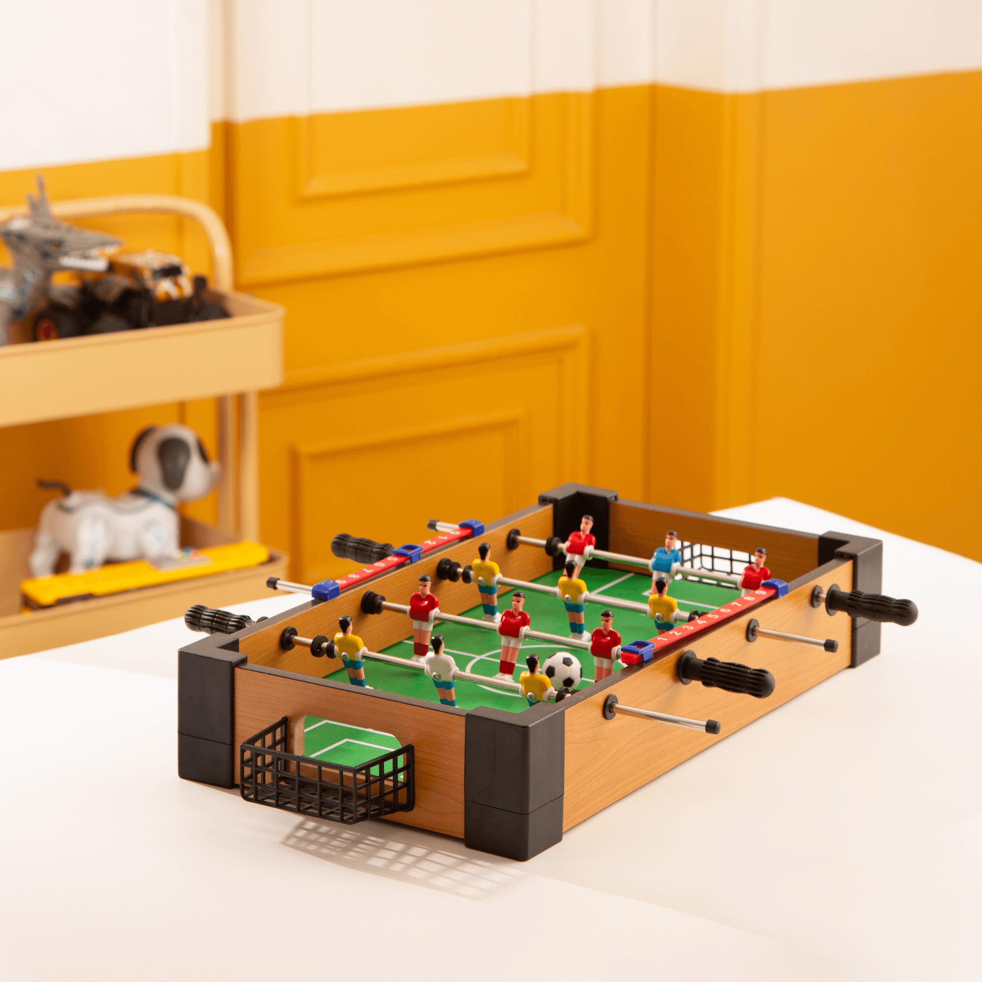 Jogo Mini Mesa de Pebolim 40,5cm +5 Anos Zippy Toys - 10348