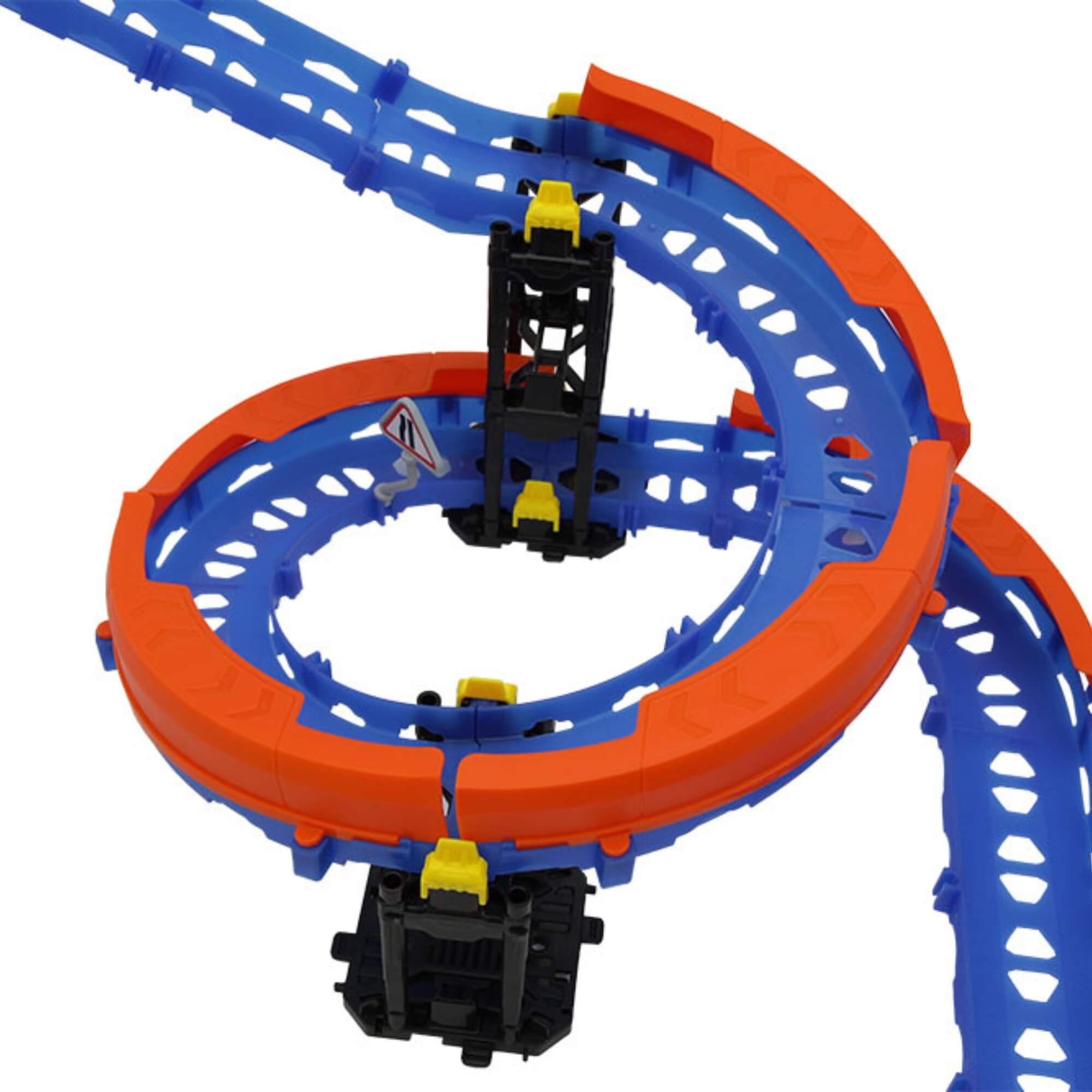 Pista de Carrinho de Corrida Glow Speed Track Com 52 Peças Zippy Toys - 9170