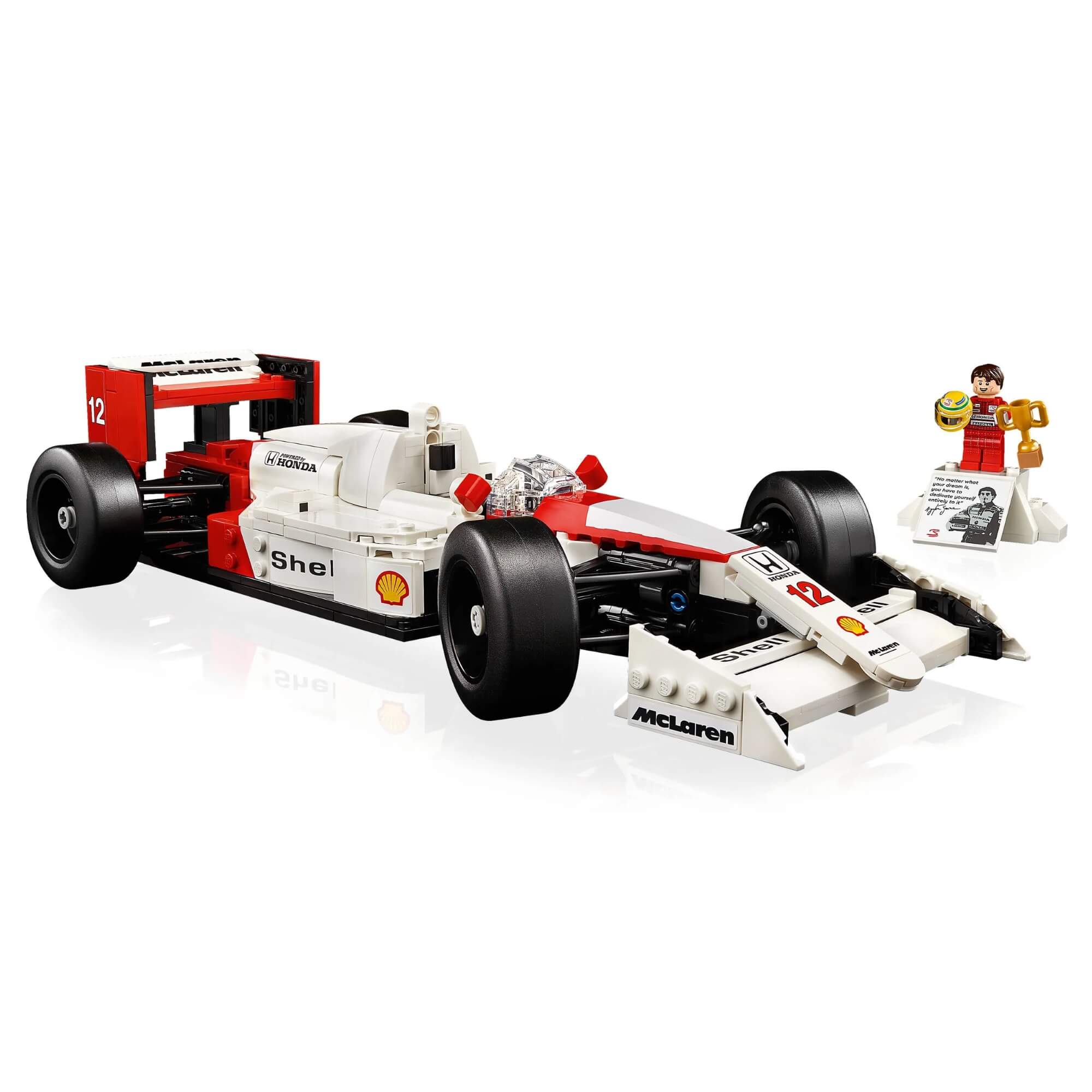 LEGO Icons - McLaren MP4/4 e Ayrton Senna 693 Peças - 4111110330