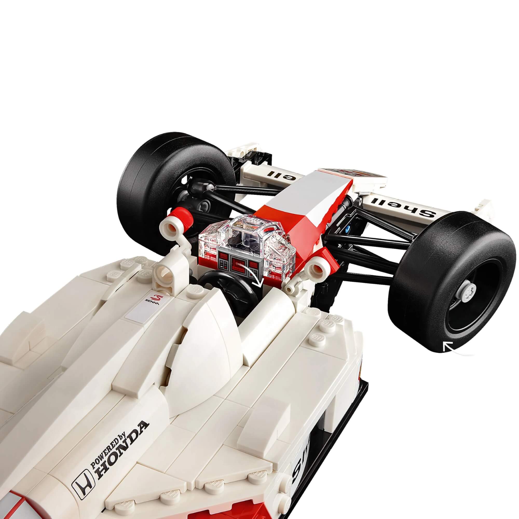 LEGO Icons - McLaren MP4/4 e Ayrton Senna 693 Peças - 4111110330