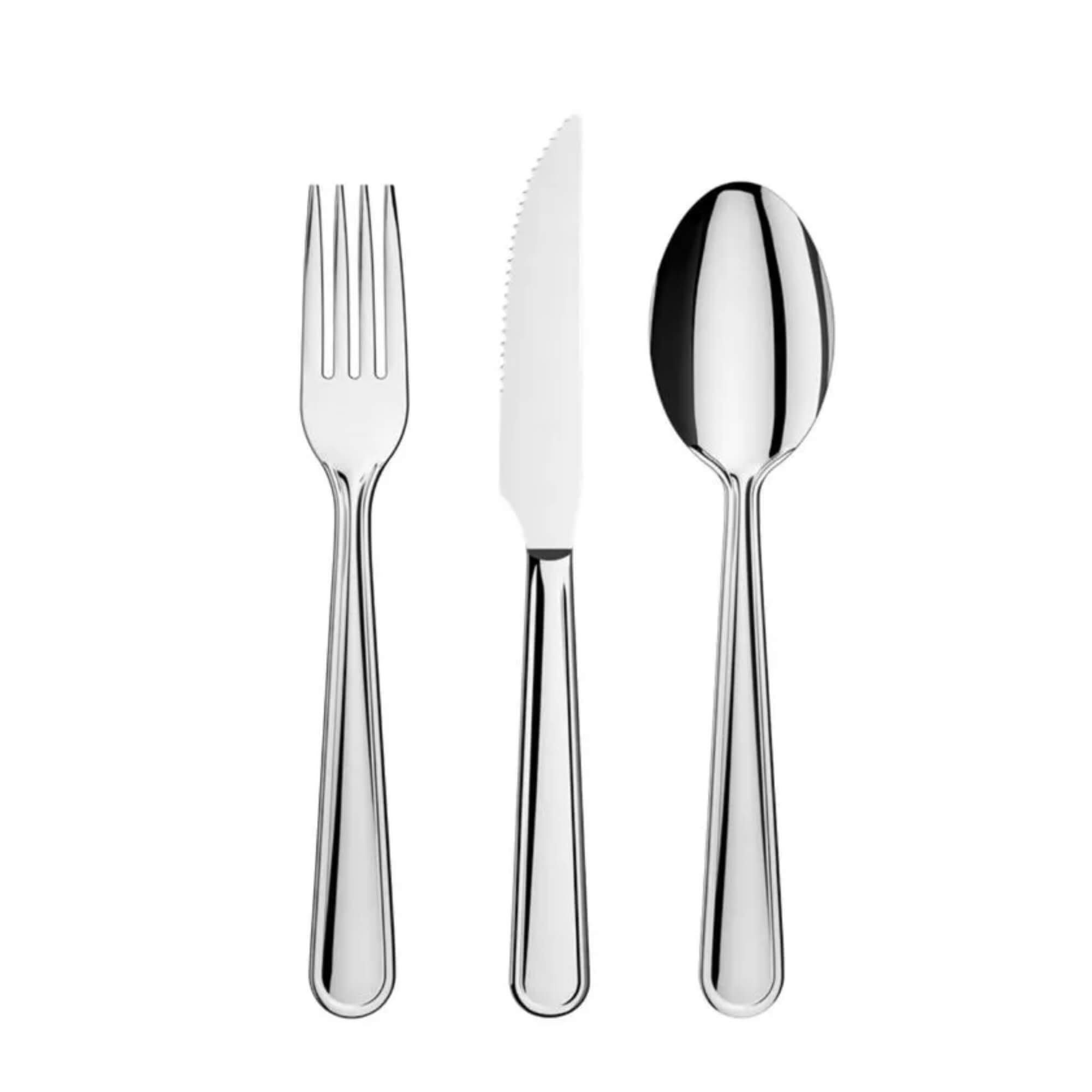 Faqueiro 24 Peças Compacto Siena Inox Brinox - 5109/142