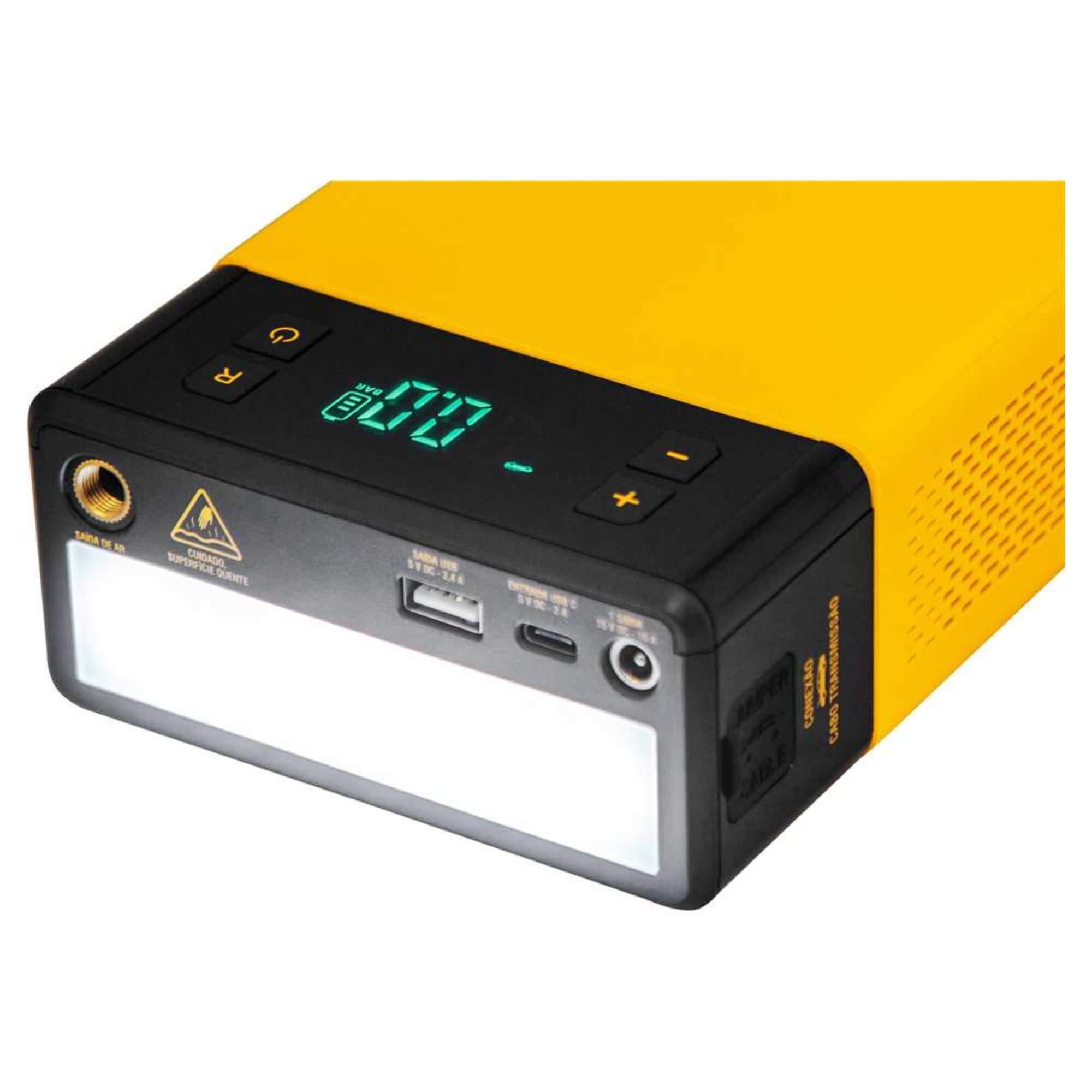 Auxiliar de Partida Portátil com Compressor de APC 12000 Vonder - 68.47.012.000