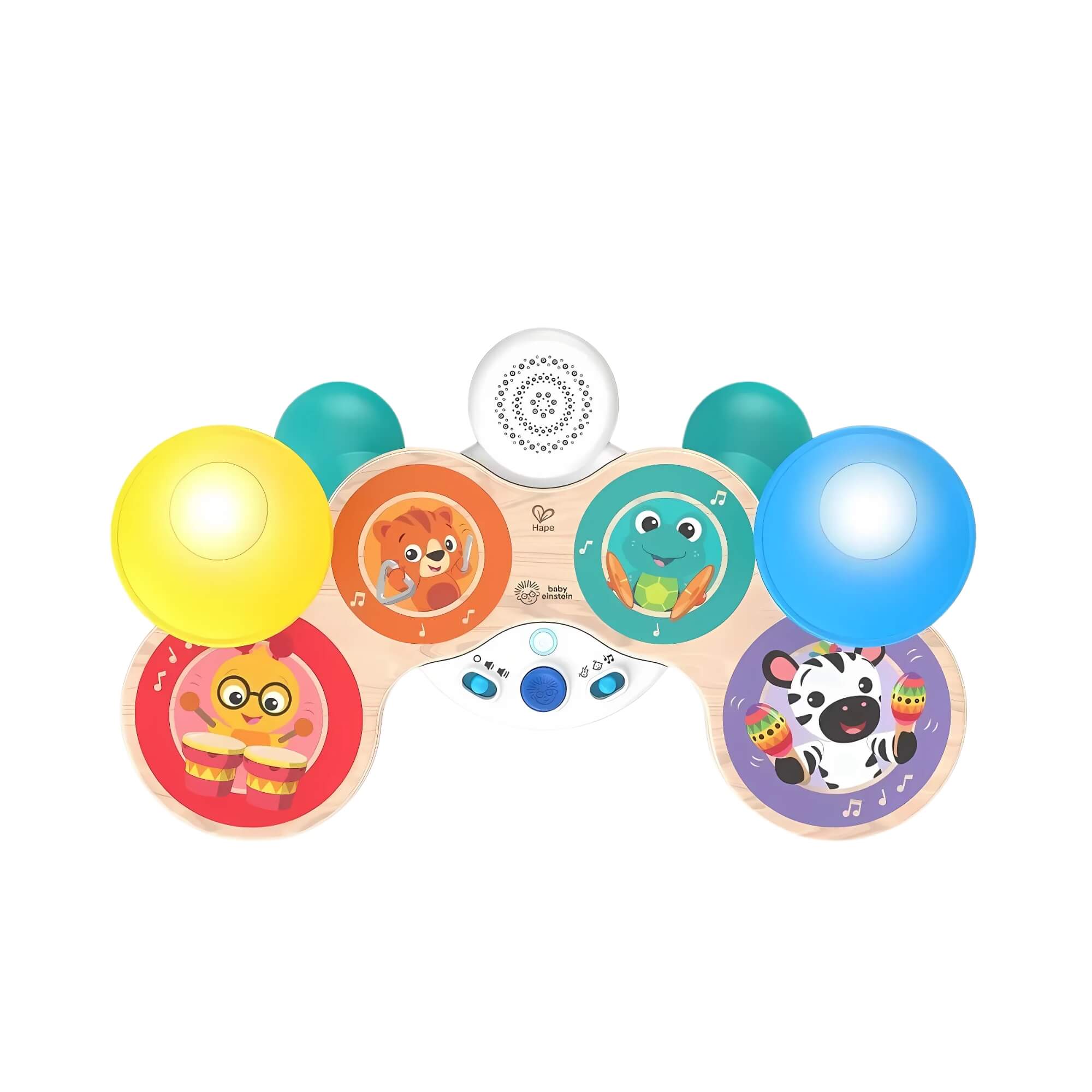 Brinquedo Infantil Conjunto de Bateria Musical Infantil Premium Hape Xalingo - 98287
