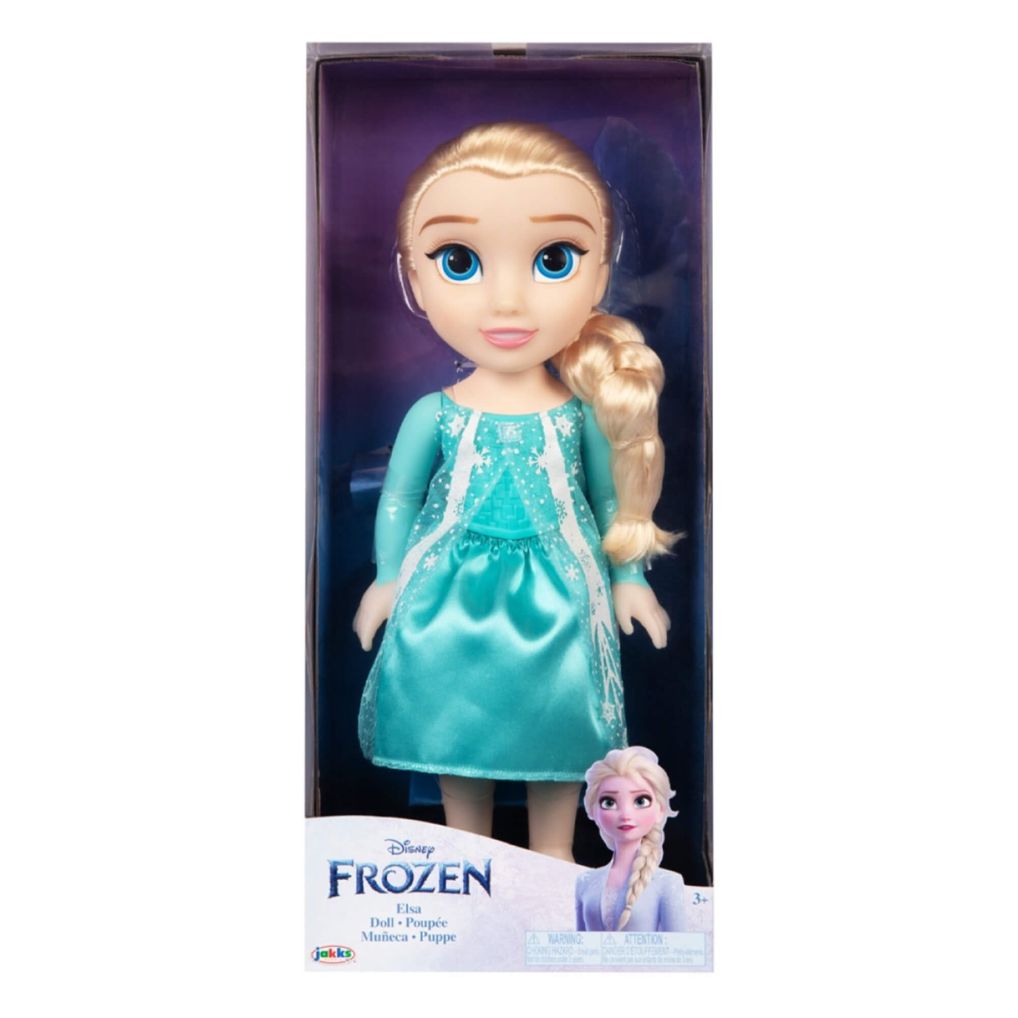 COMP Kit Boneca Infantil Disney Frozen Elsa + Anna 38cm Multikids