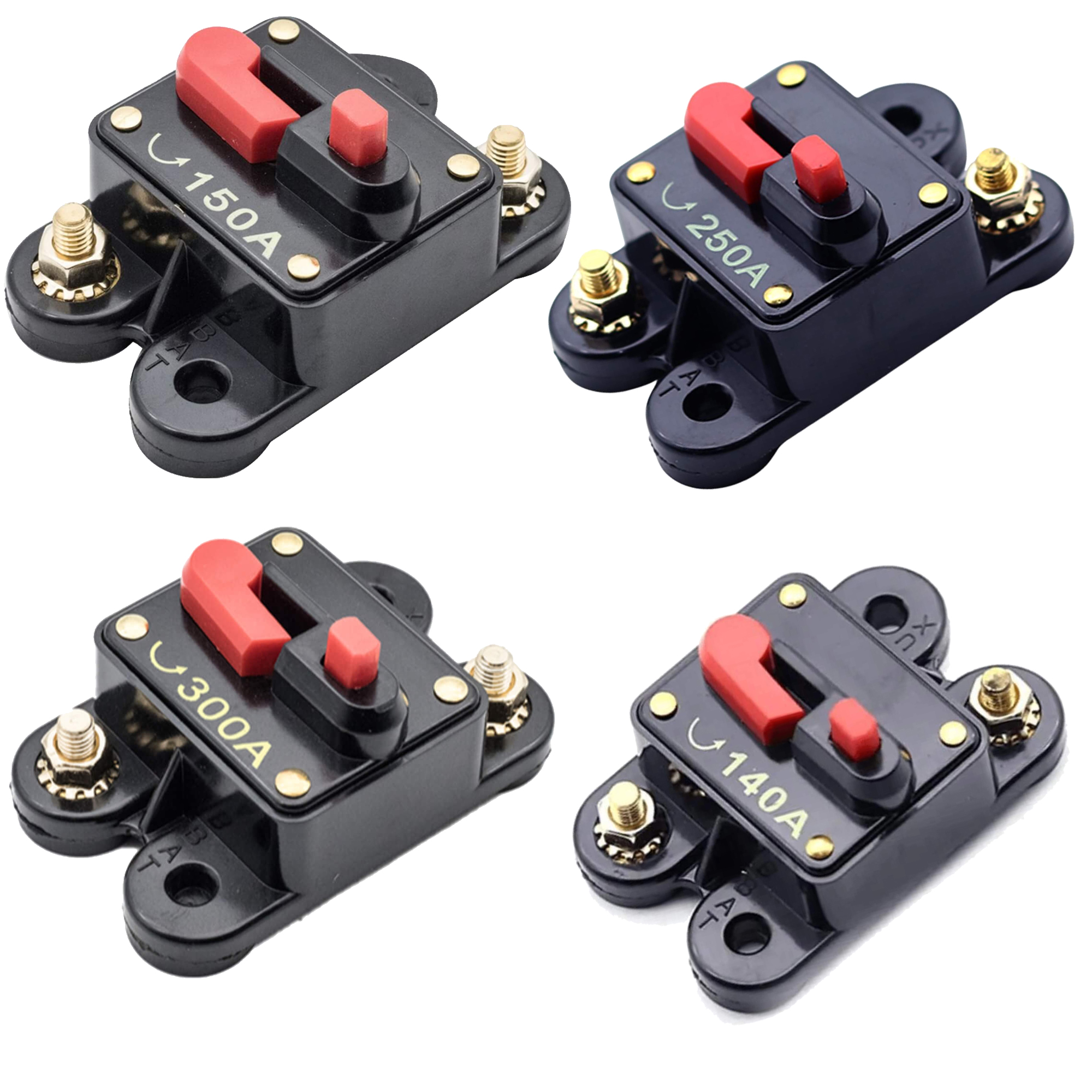 COMP Disjuntor Automotivo Svart Tech One 140A 150A  250A 300A  - Escolha Amperagem
