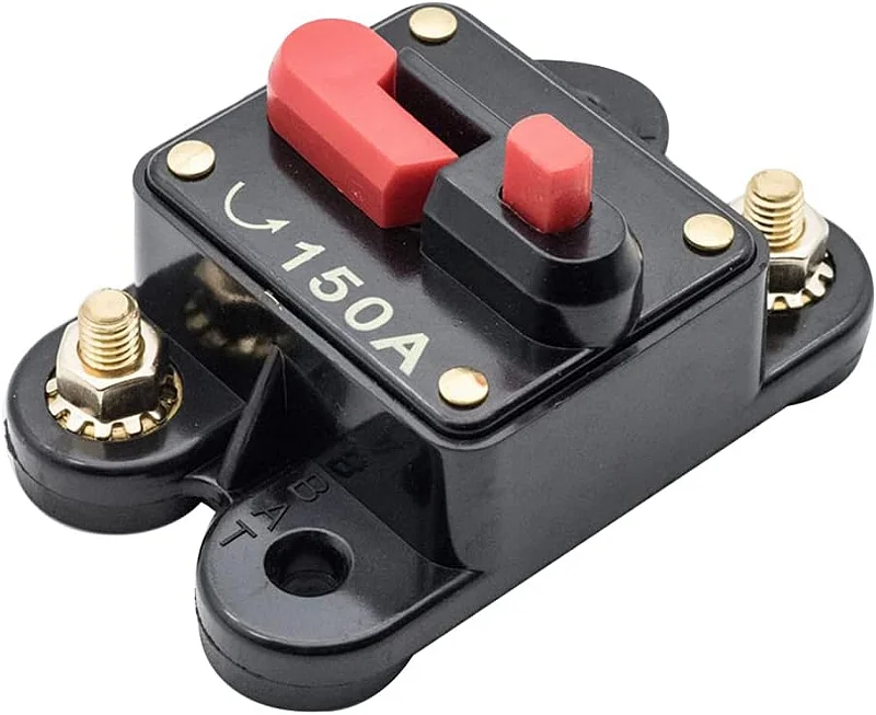 COMP Disjuntor Automotivo Svart Tech One 140A 150A  250A 300A  - Escolha Amperagem Amperagem.:150A