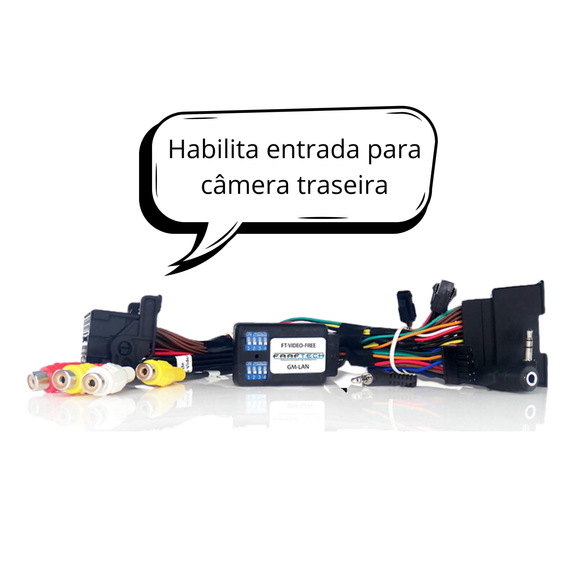 Interface de Vídeo FT-VF-GMLAN Conexões Plug and Play Função VIM (USB) Faaftech - 280
