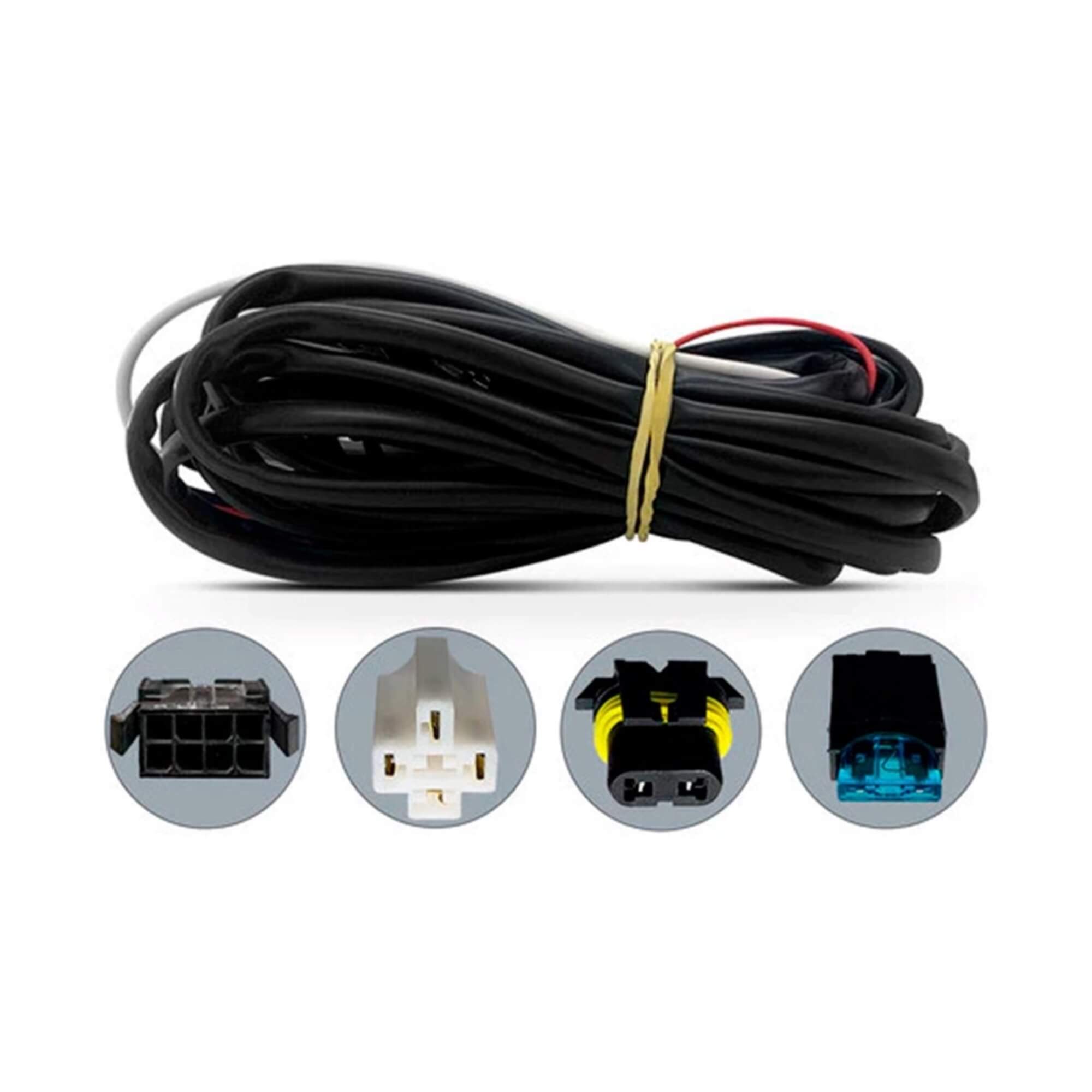 Kit Farol Milha Saveiro G7 17/23 Gol 18/23 Voyage G8 18/23 Botão Alt. Touch Suits - STS192VW