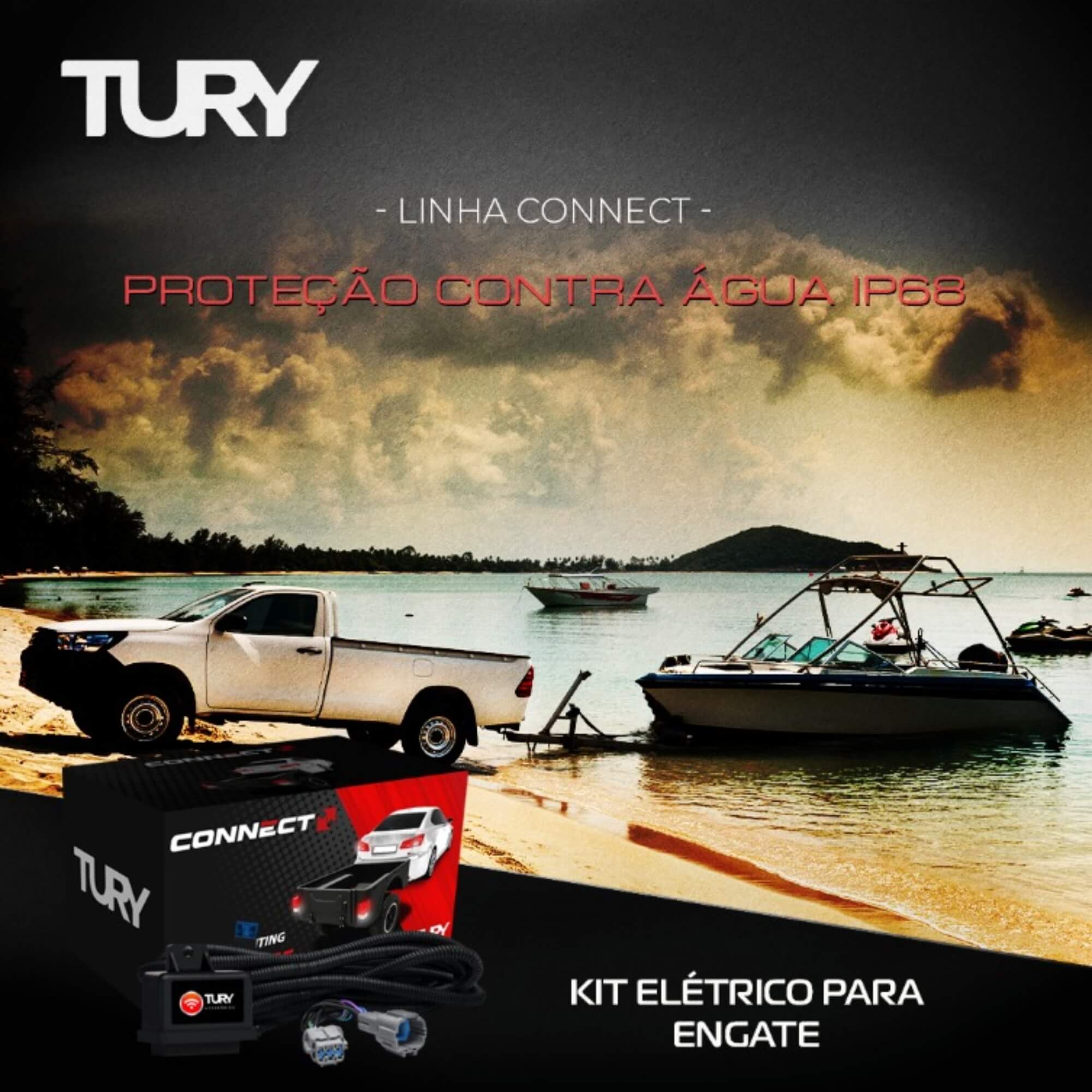 Módulo de Proteção Elétrica p/ Engate PA Tury  - CONNECT5.2