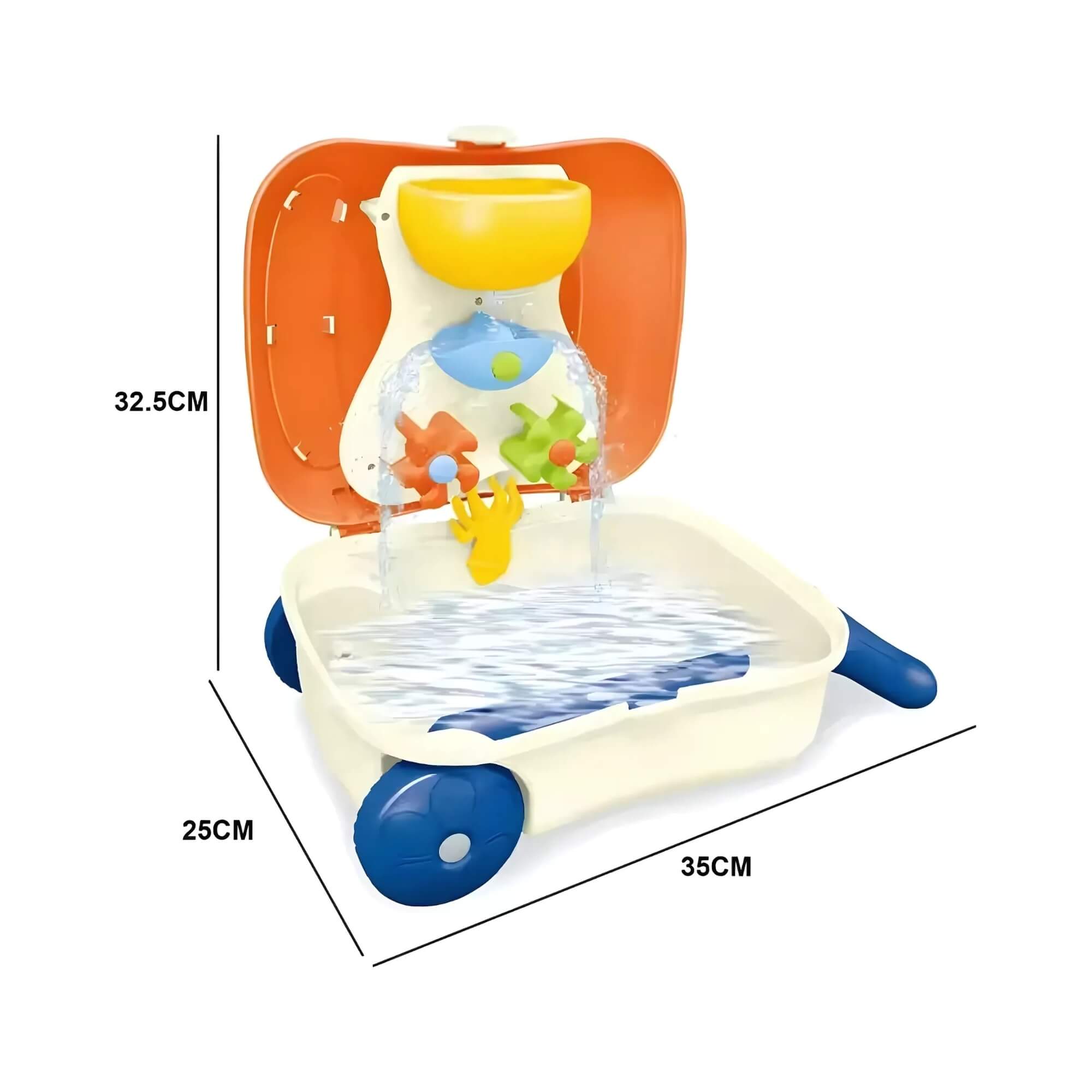 Brinquedo Infantil Mochilinha de Praia 9 Peças Xalingo - 93945