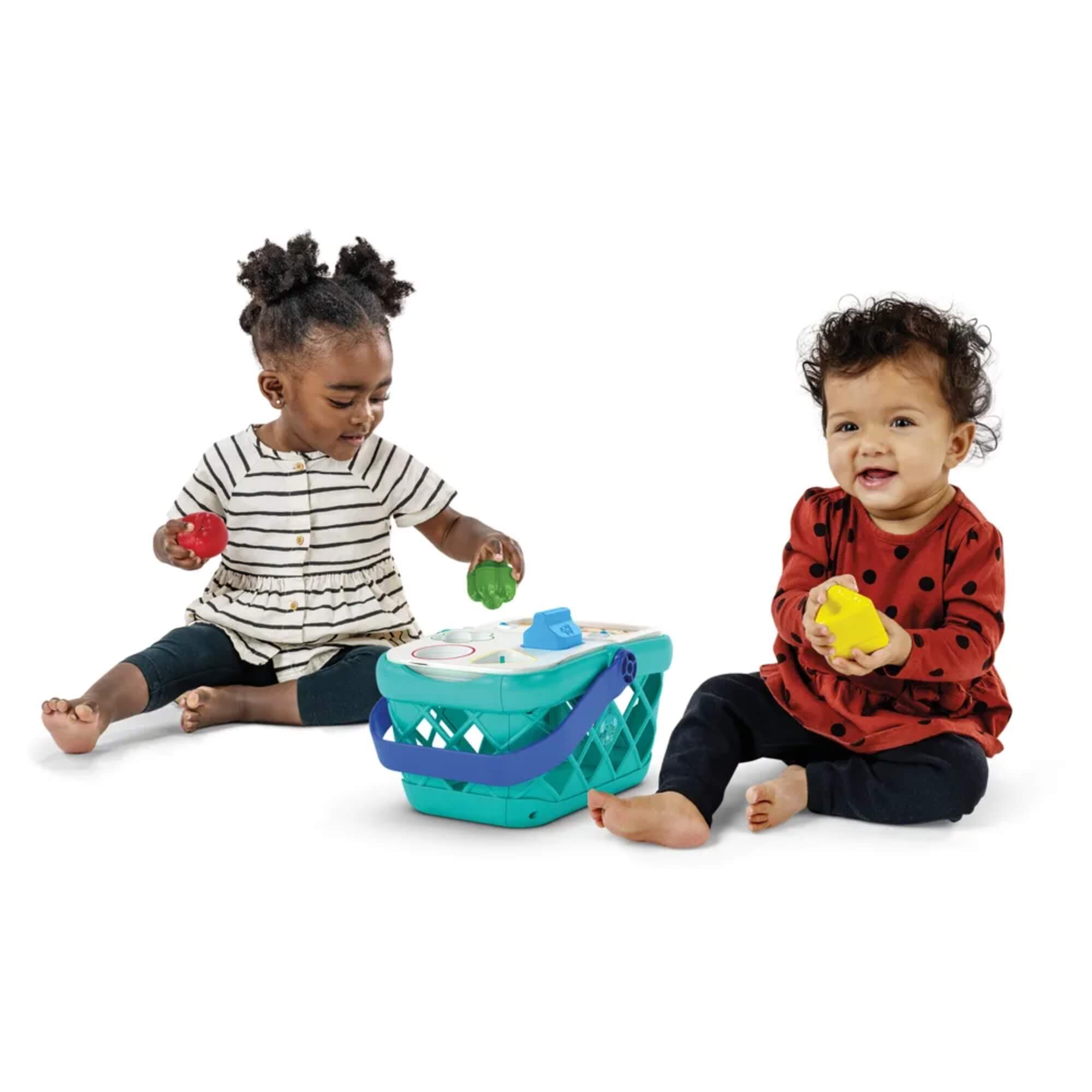 Brinquedo Infantil Cesta de Compras Interativa 5 Peças Xalingo - 98376