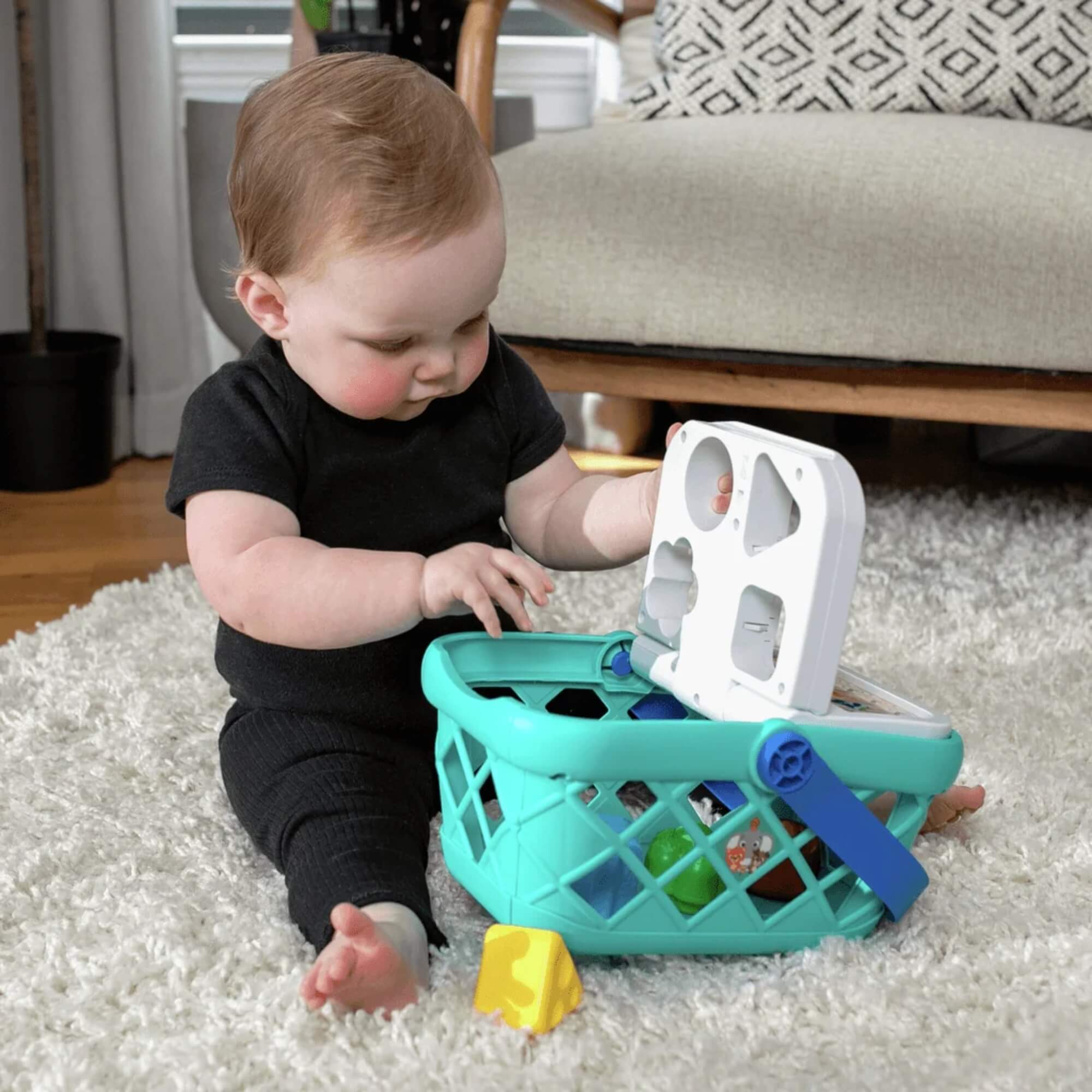 Brinquedo Infantil Cesta de Compras Interativa 5 Peças Xalingo - 98376