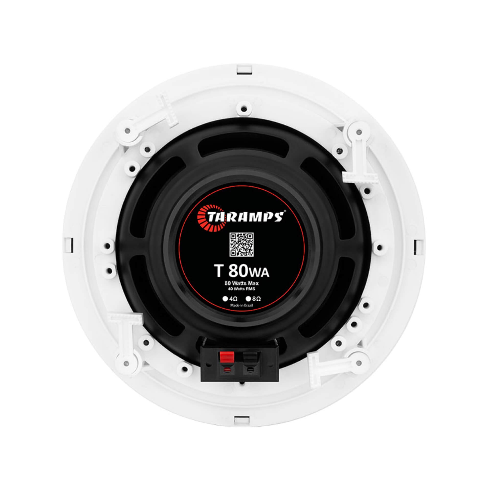 COMP Kit Arandela 6" Branca e Preta  40 Watts RMS Taramps 4 e 8 Ohms