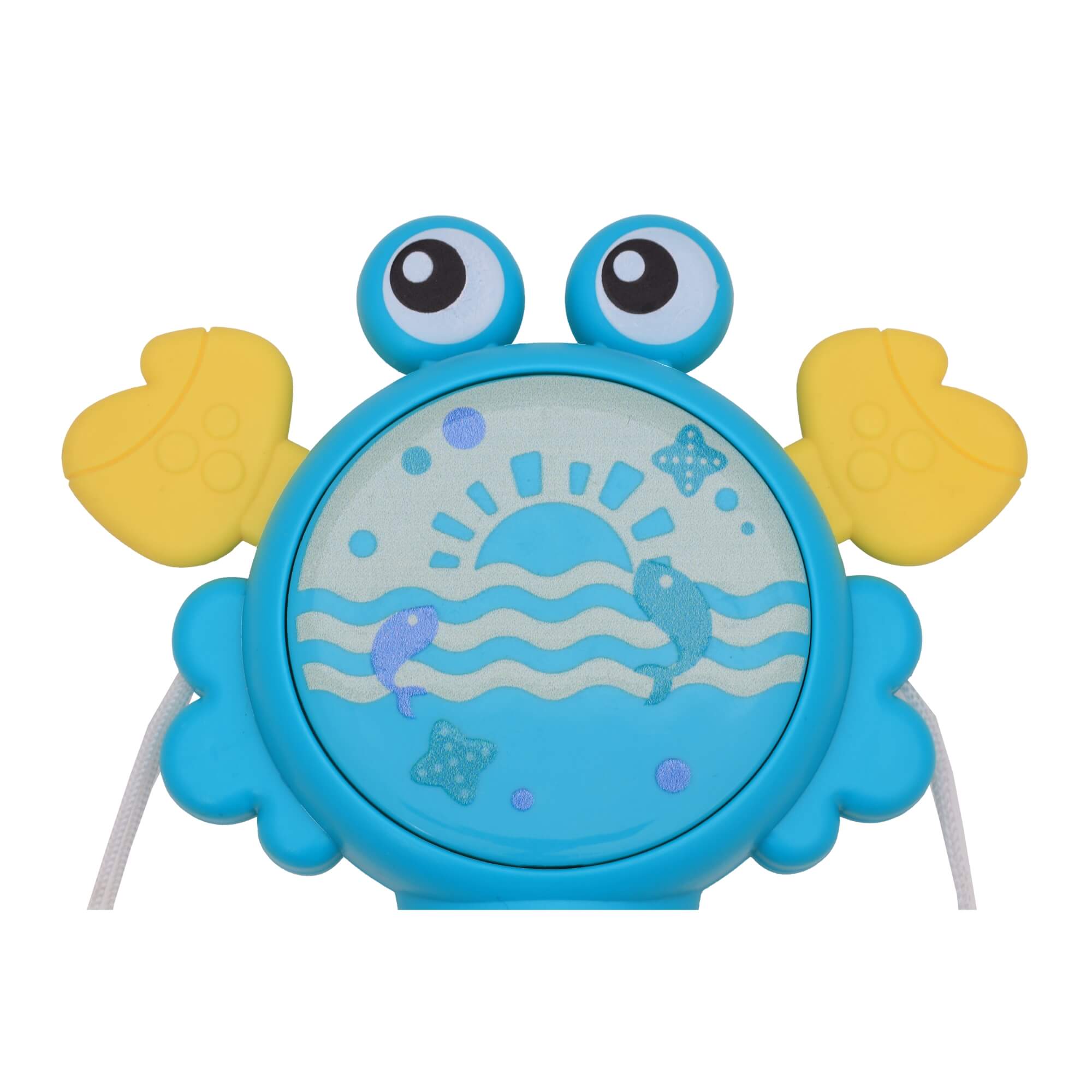 Chocalho para Bebê Caranguejo Musical Azul Luz e Som Zippy Toys - 10364