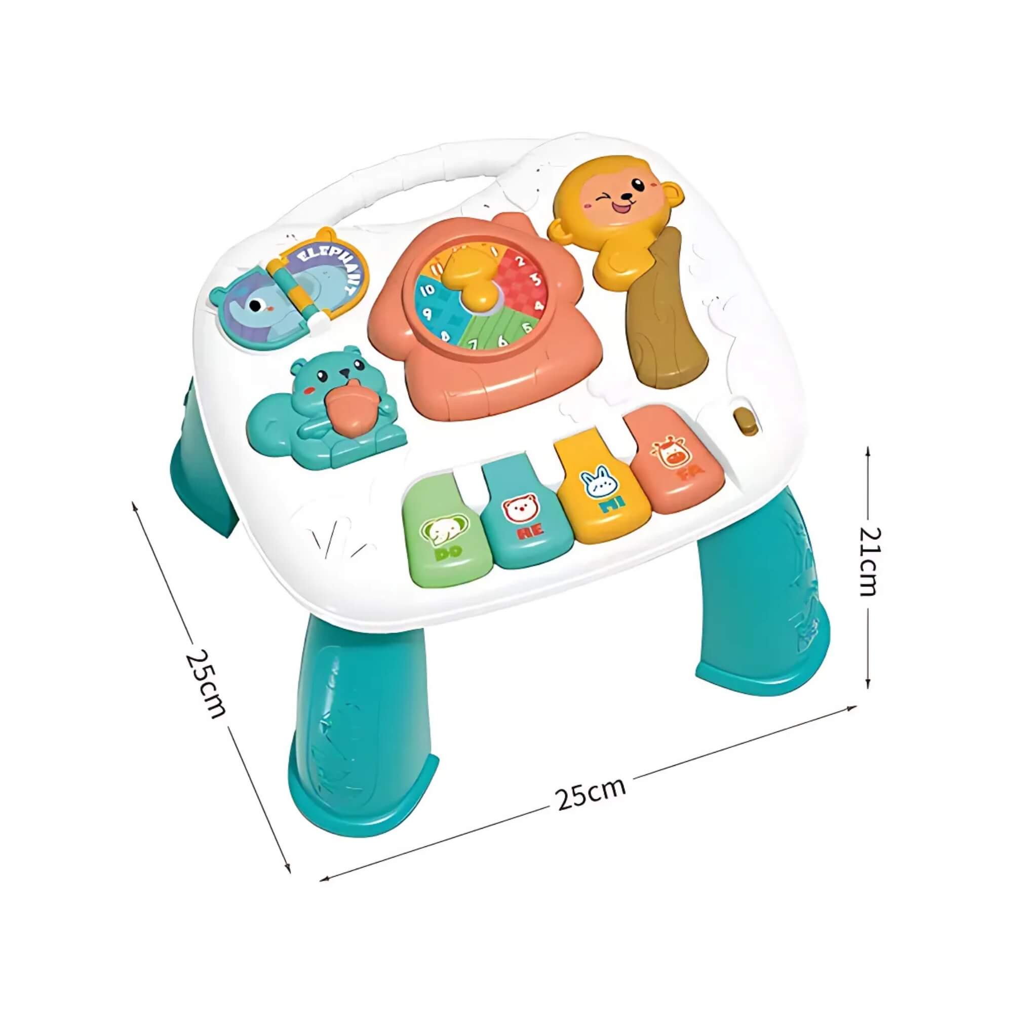 Brinquedo Infantil Mesa Musical Educativa Zoo com Luz Zippy Toys - 10387