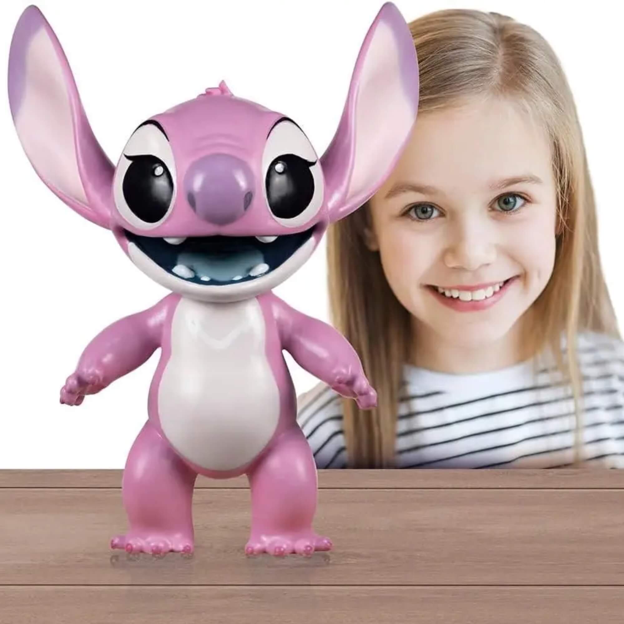 Boneca Angel Gigante Vinil 40cm Coleção Lilo & Stitch Disney Mimo Toys - 0426