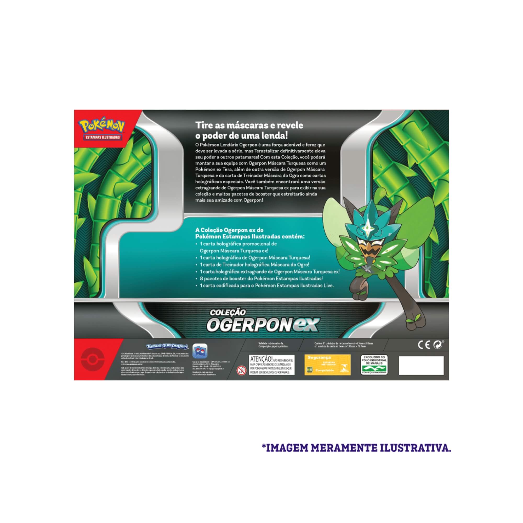 Box Pokemon TCG Ogerpon EX Copag - 35043