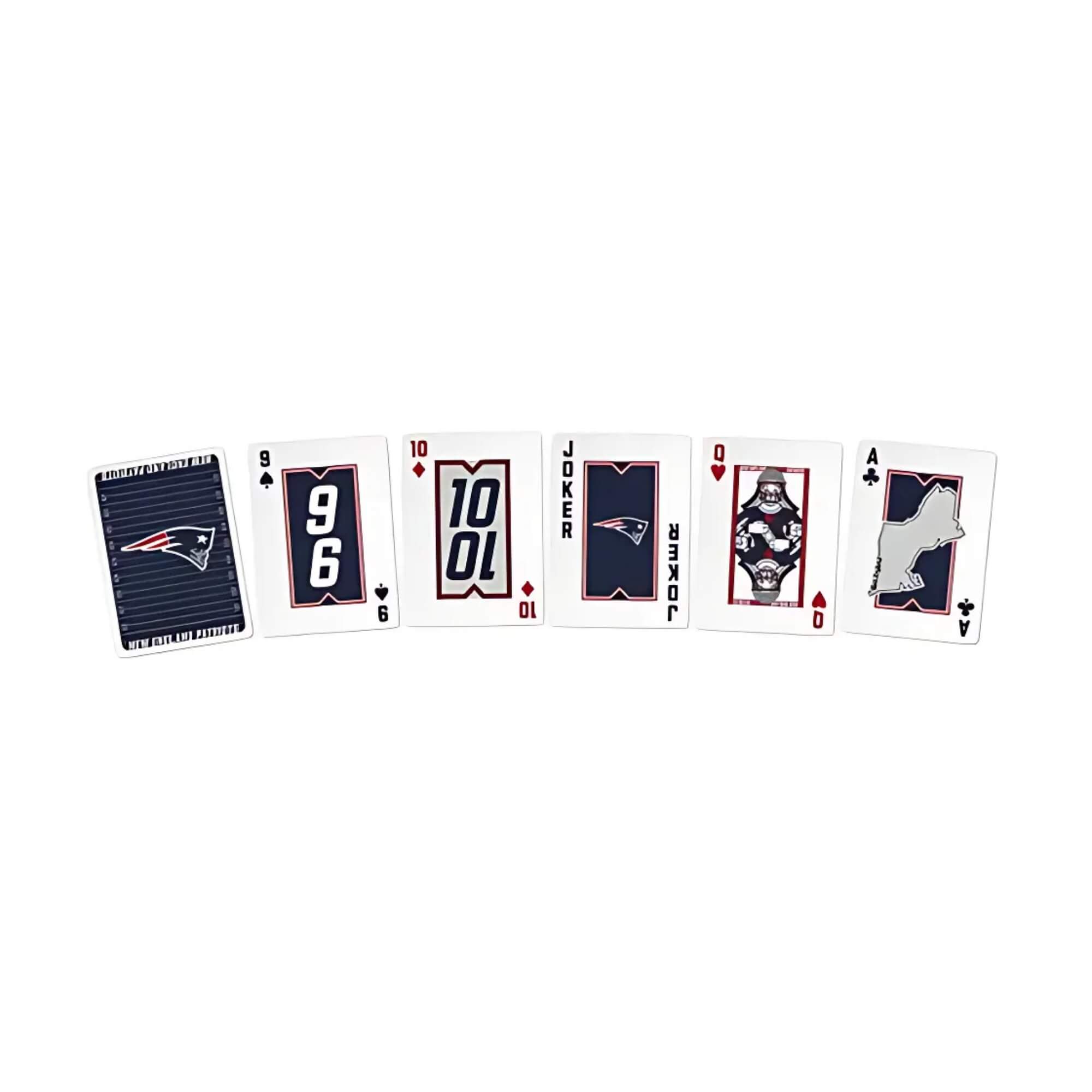 Jogo de Cartas Baralho NFL New England Patriots 55 Cartas Copag - 34587