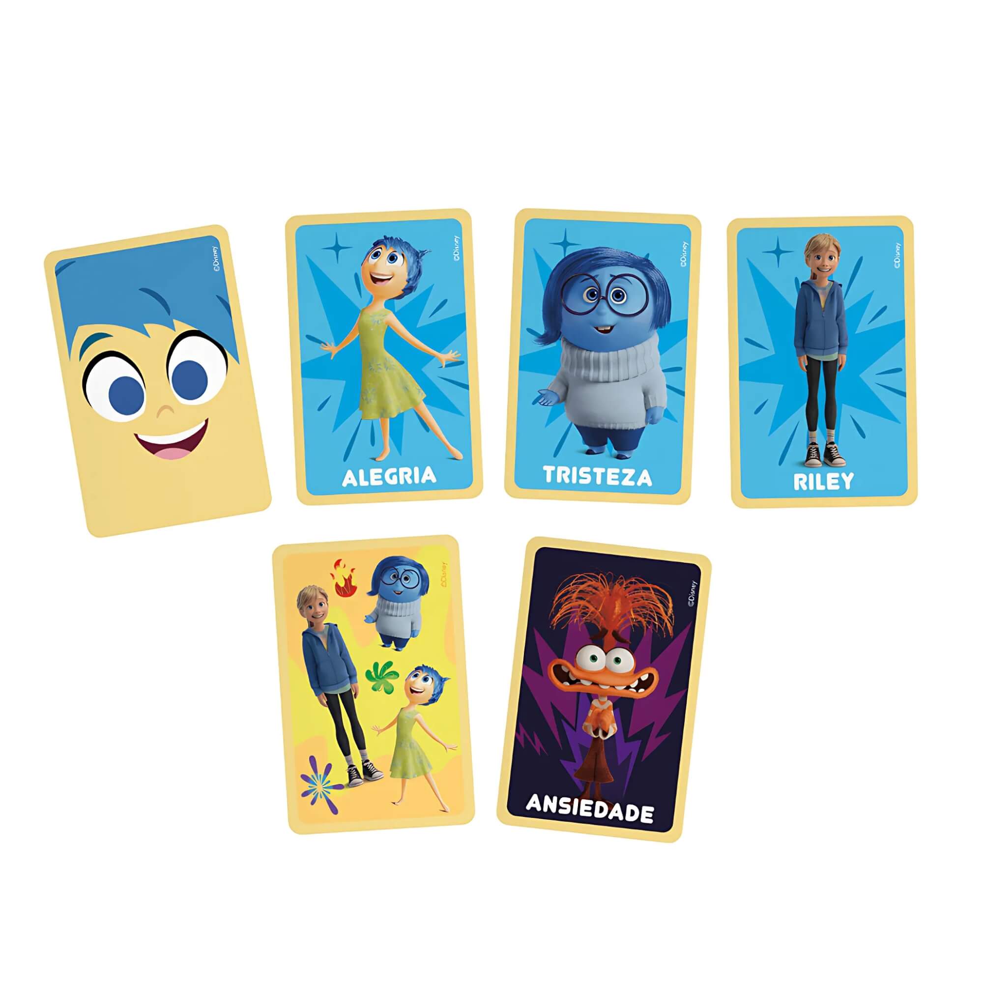 Jogo Eu Vi! Divertidamente 2 com 55 Cartas Copag - 35496