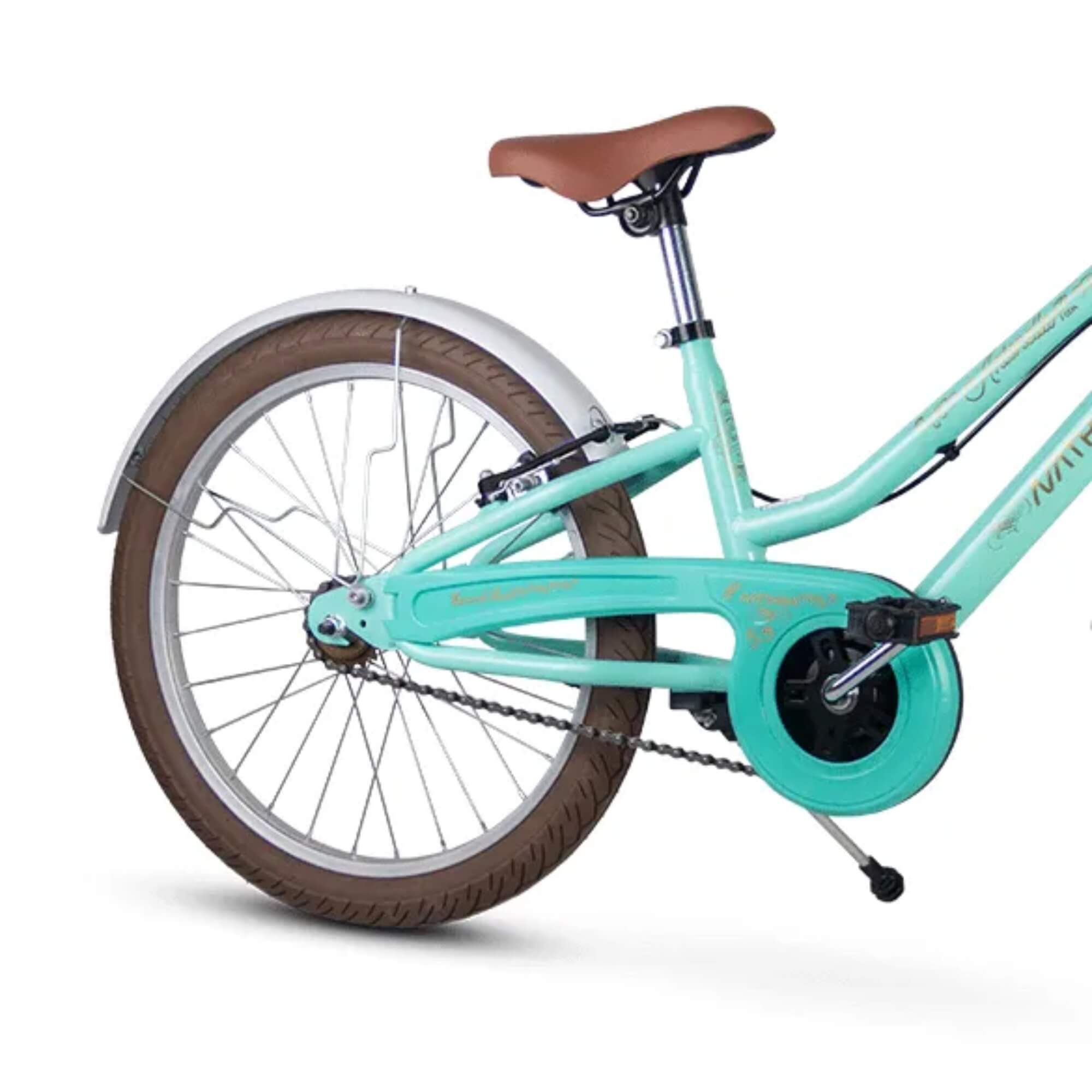 Bicicleta Infantil Aro 20 Mini Antonella Verde Acqua Nathor - 101200160005