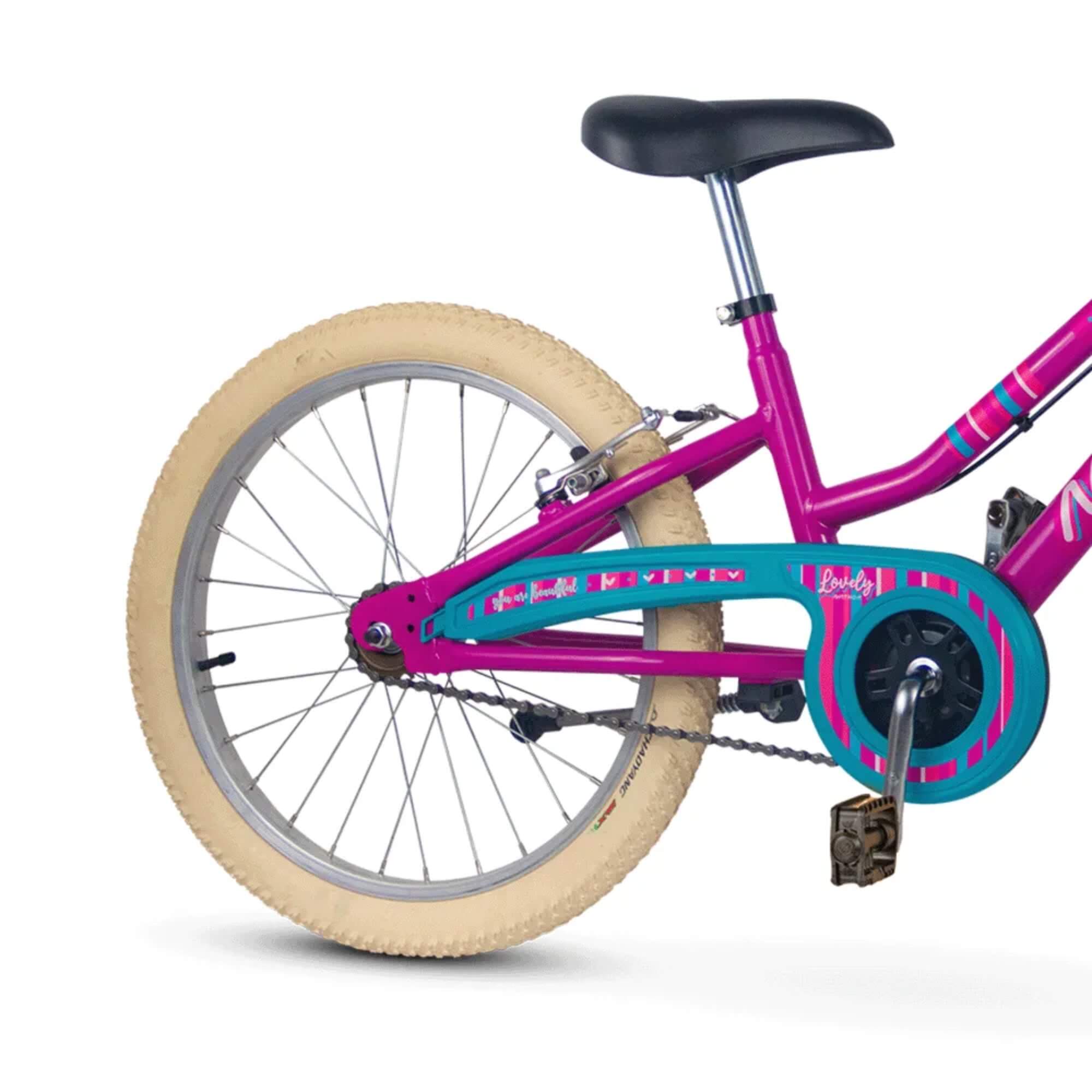 Bicicleta Infantil Aro 20 Lovely Nathor - 101200160011